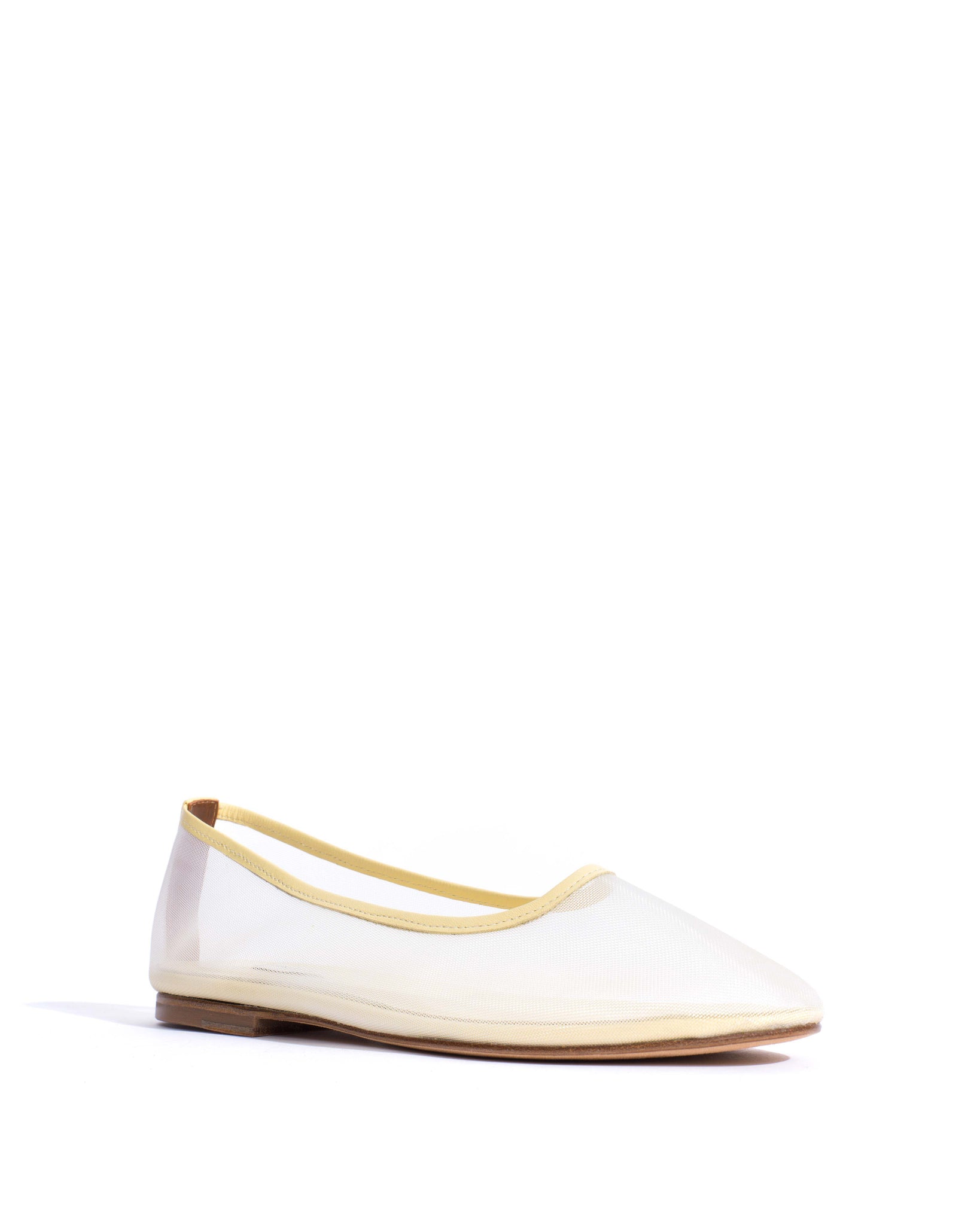 Sacha mesh Shiny lamb & mesh Pineapple Ice - Anonymous Copenhagen Flat-loafers & ballerinas & pumps