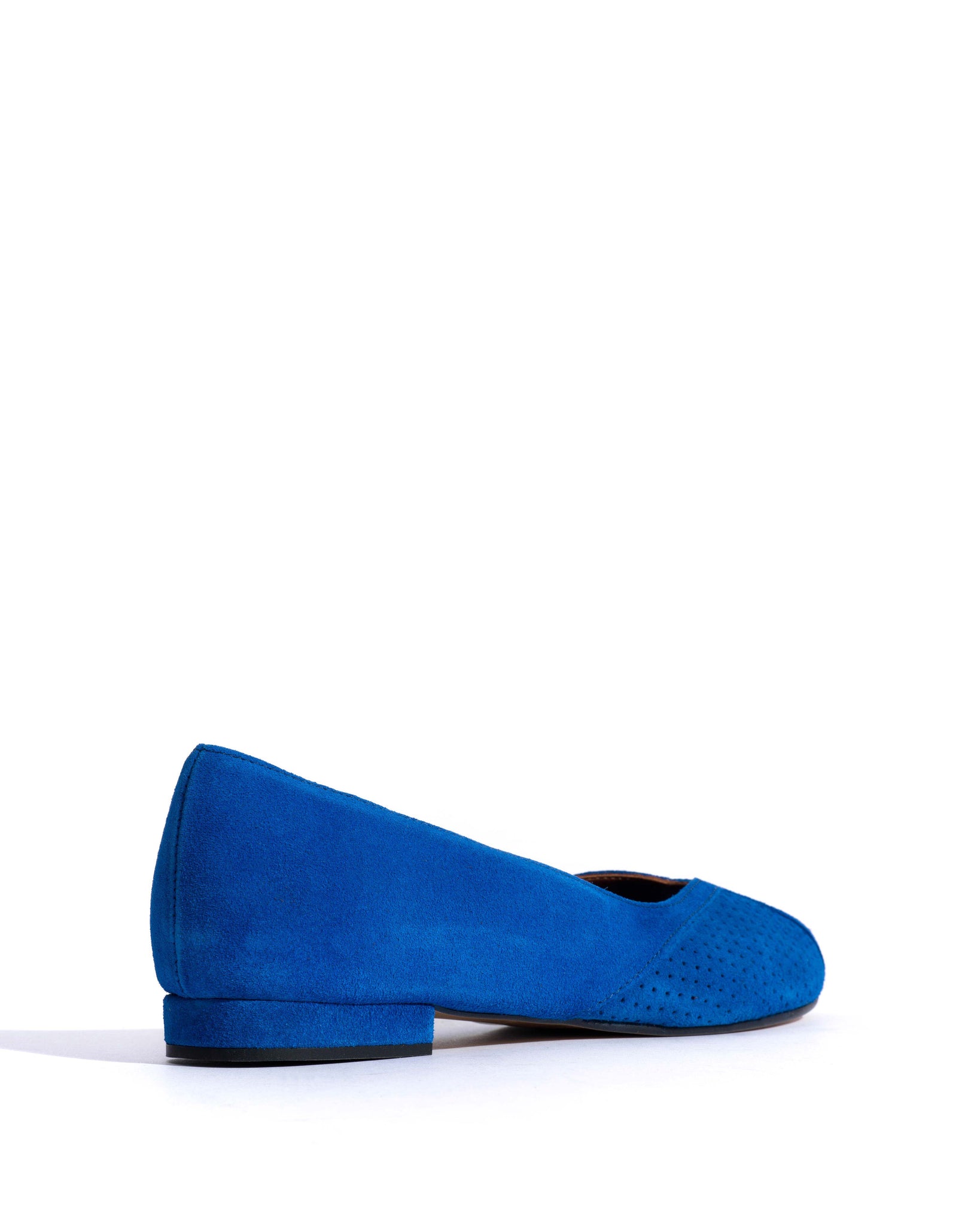 Tiffy Calf suede Electric blue - Anonymous Copenhagen Flat-loafers & ballerinas & pumps