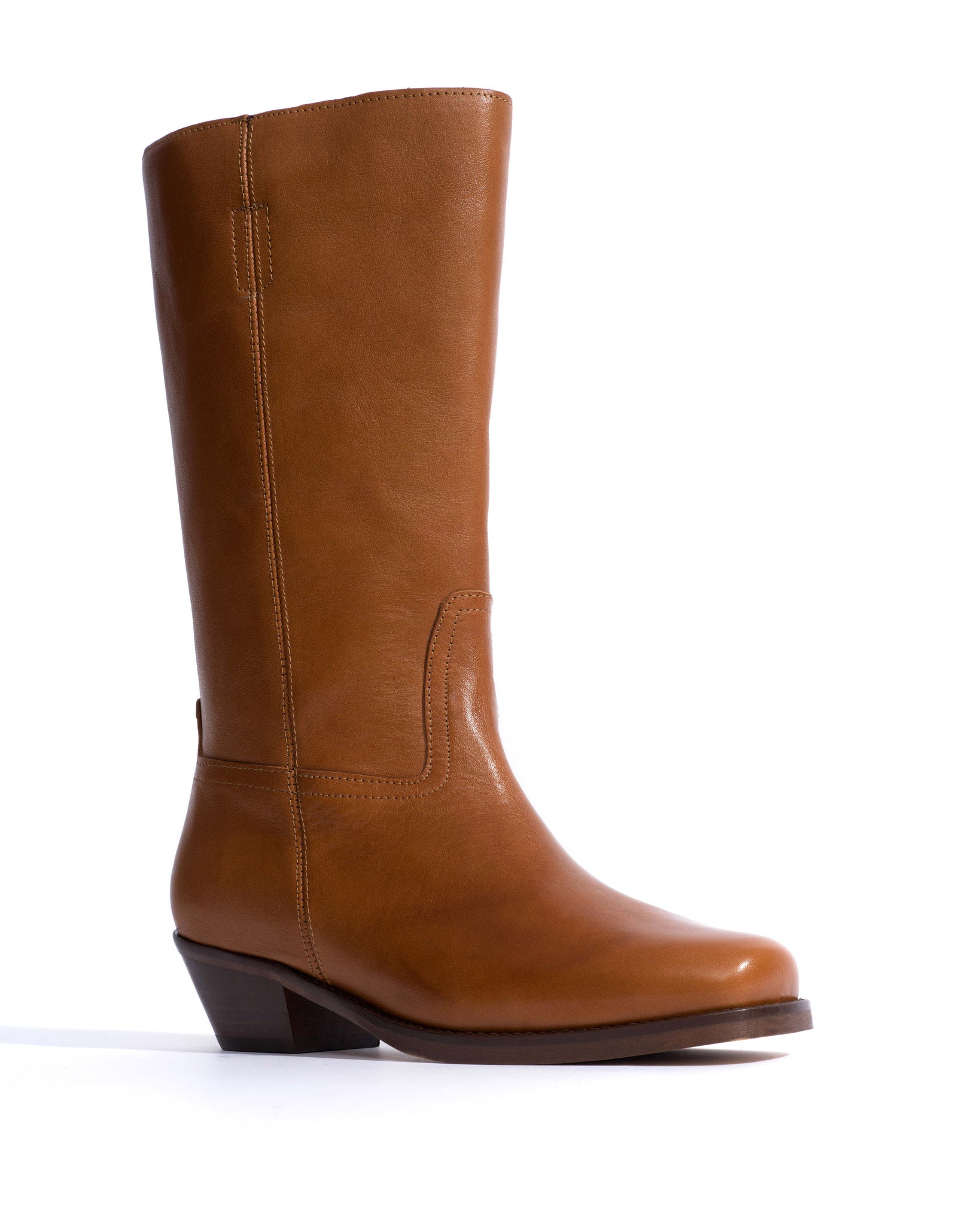 Tarisha Vegetal soft calf Cinnamon - Anonymous Copenhagen High shaft boots