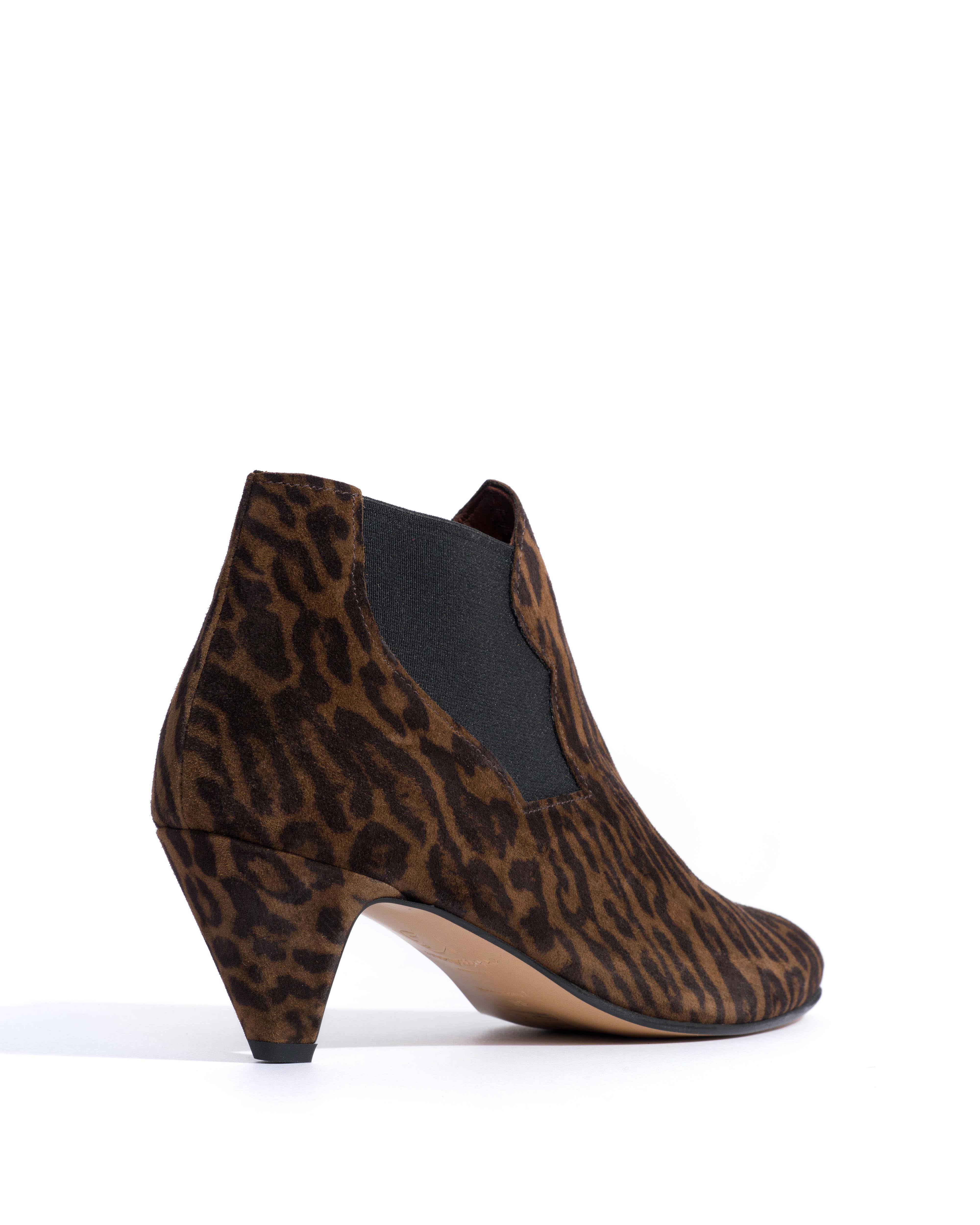 Shalli 50 stiletto Calf suede print Jaguar