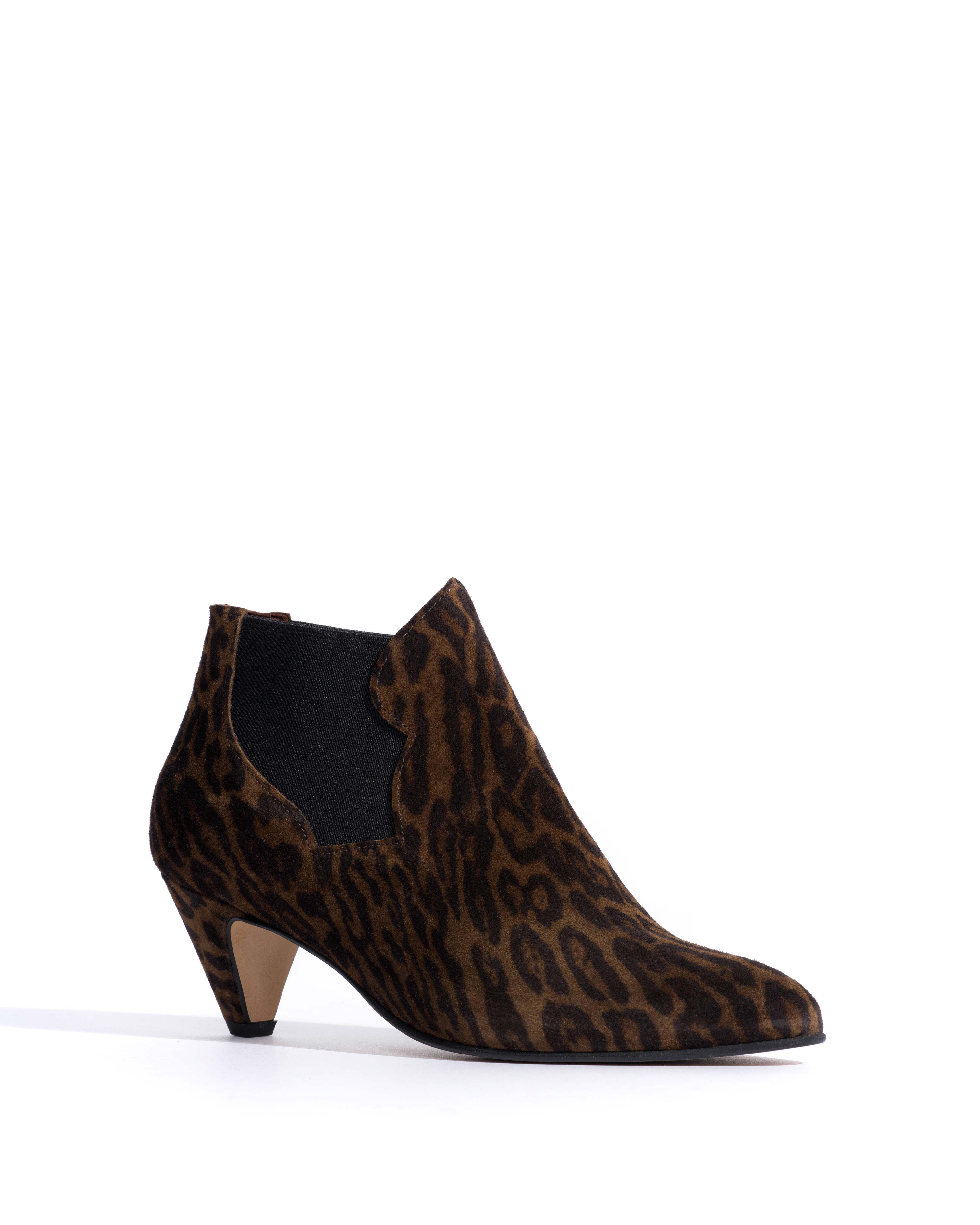 Shalli 50 stiletto Calf suede print Jaguar