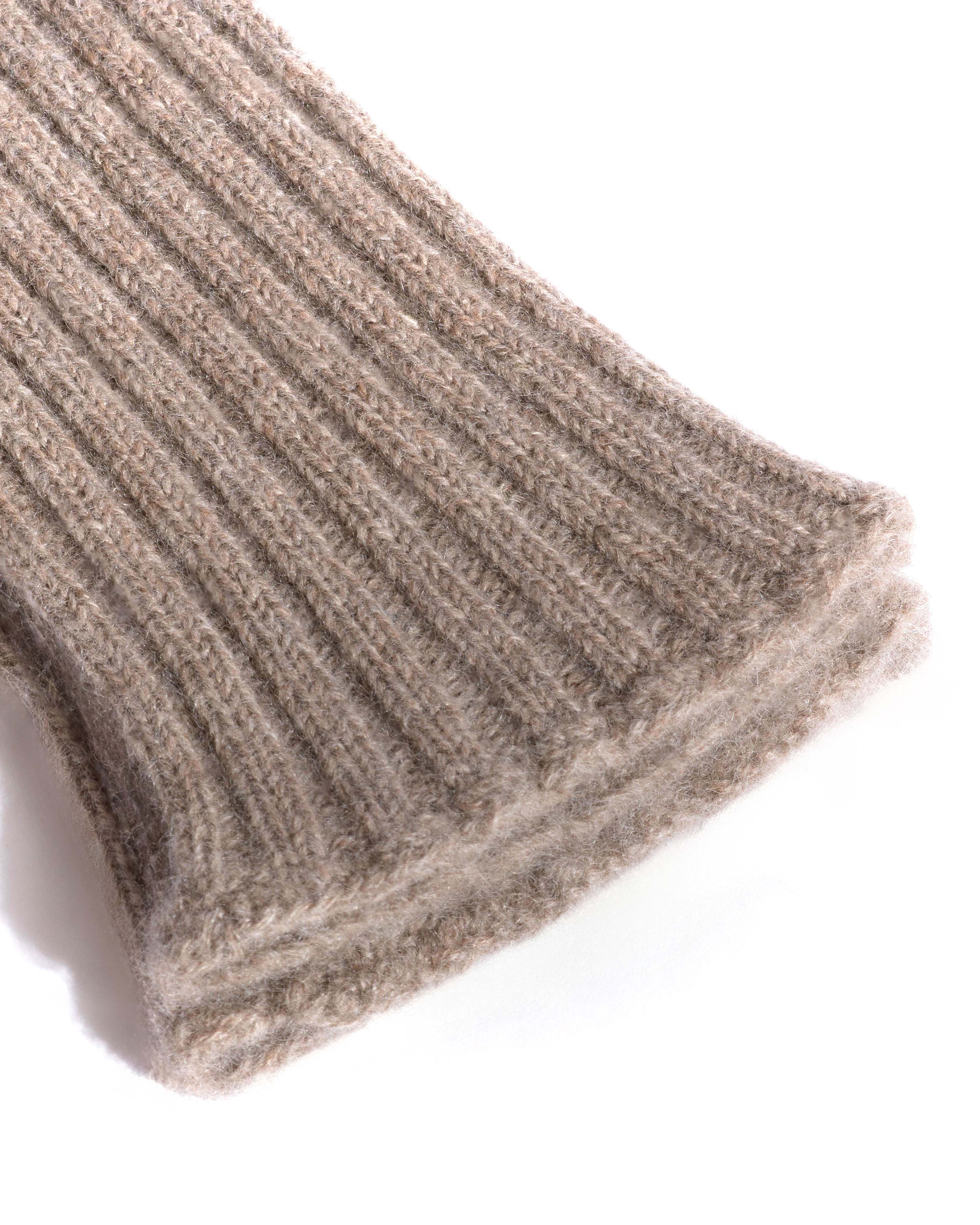 Bianca cashmere gloves 100% cashmere Dark taupe