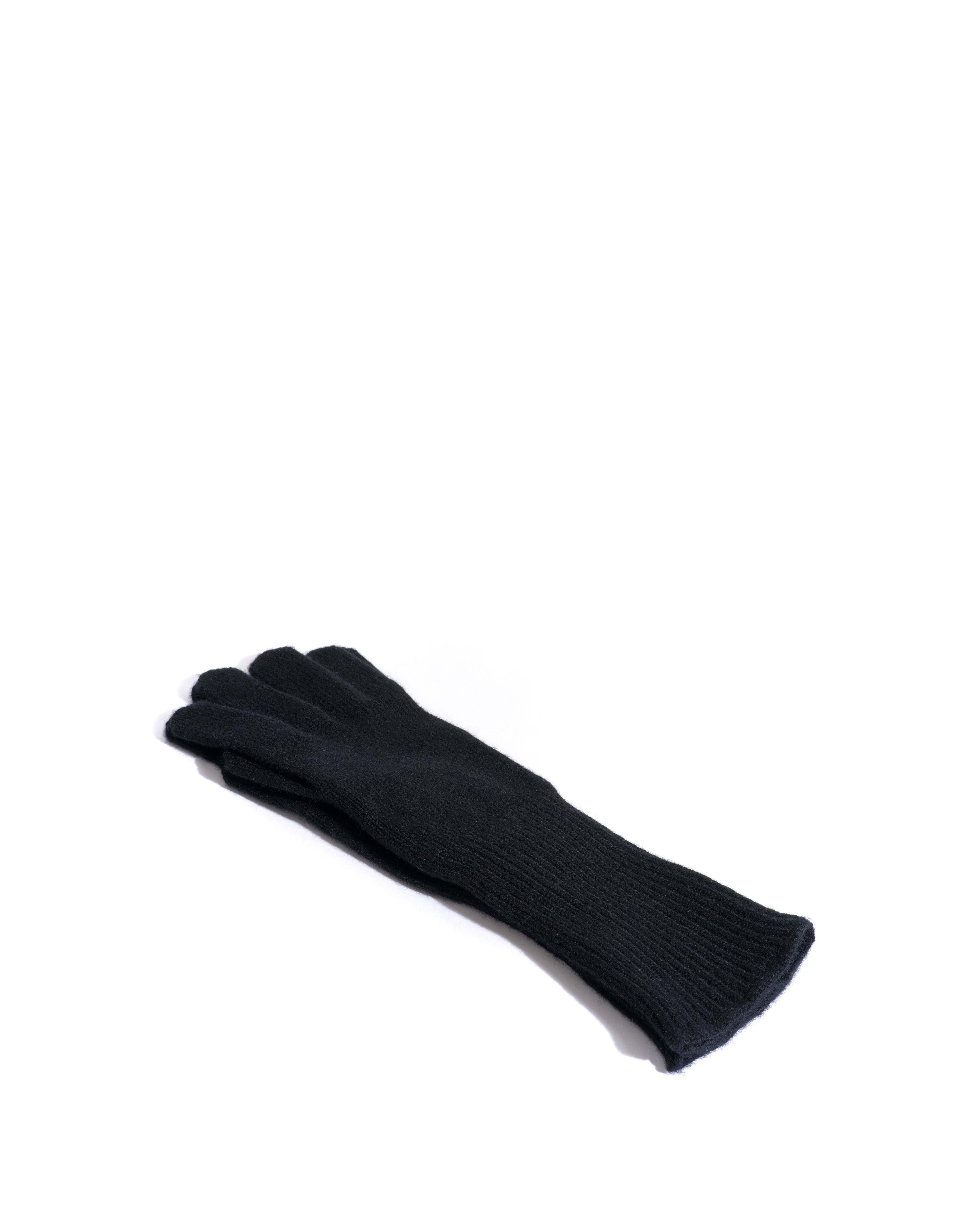 Bianca cashmere gloves 100% cashmere Black