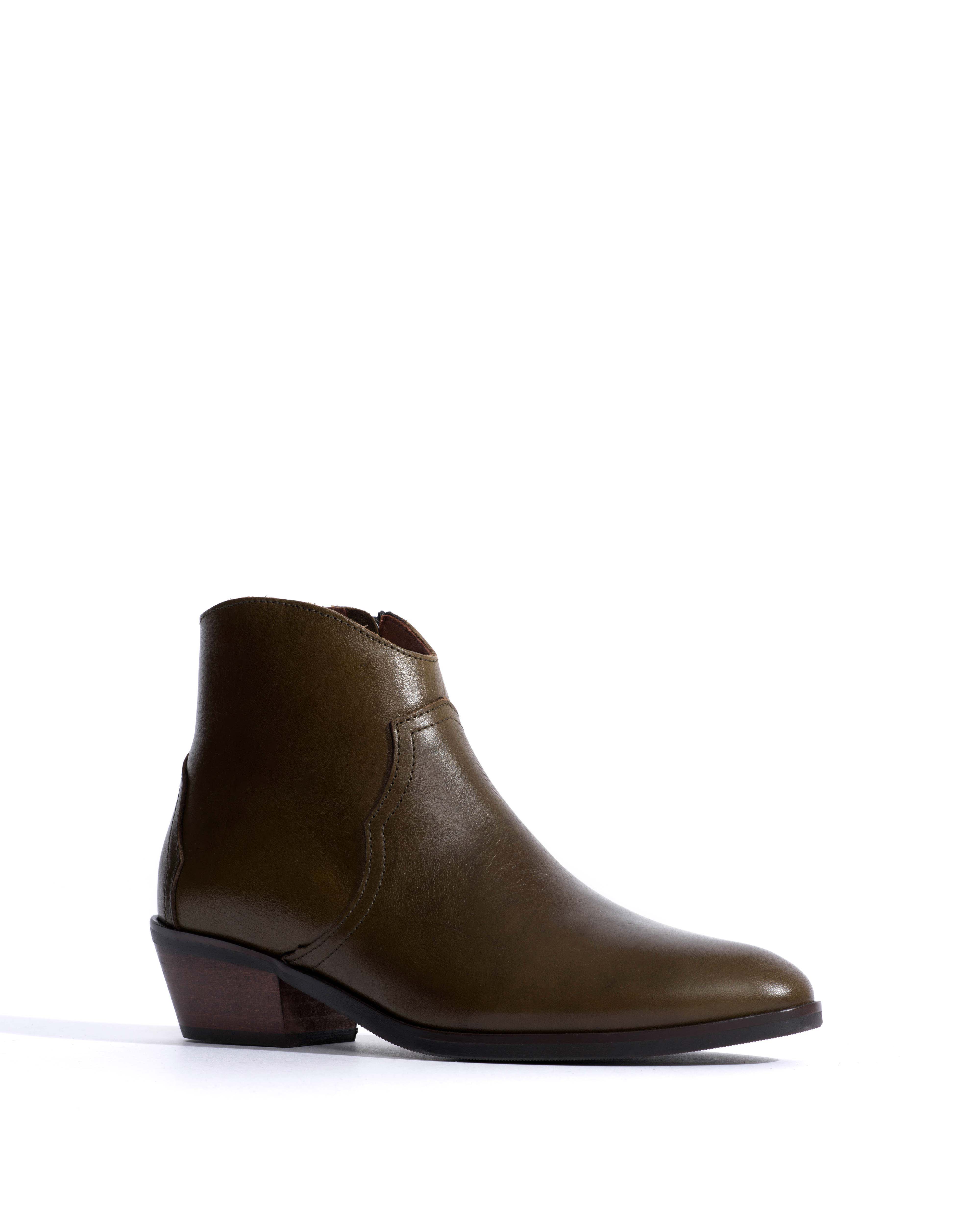 Fiona 35 Vegetal soft calf Forrest green