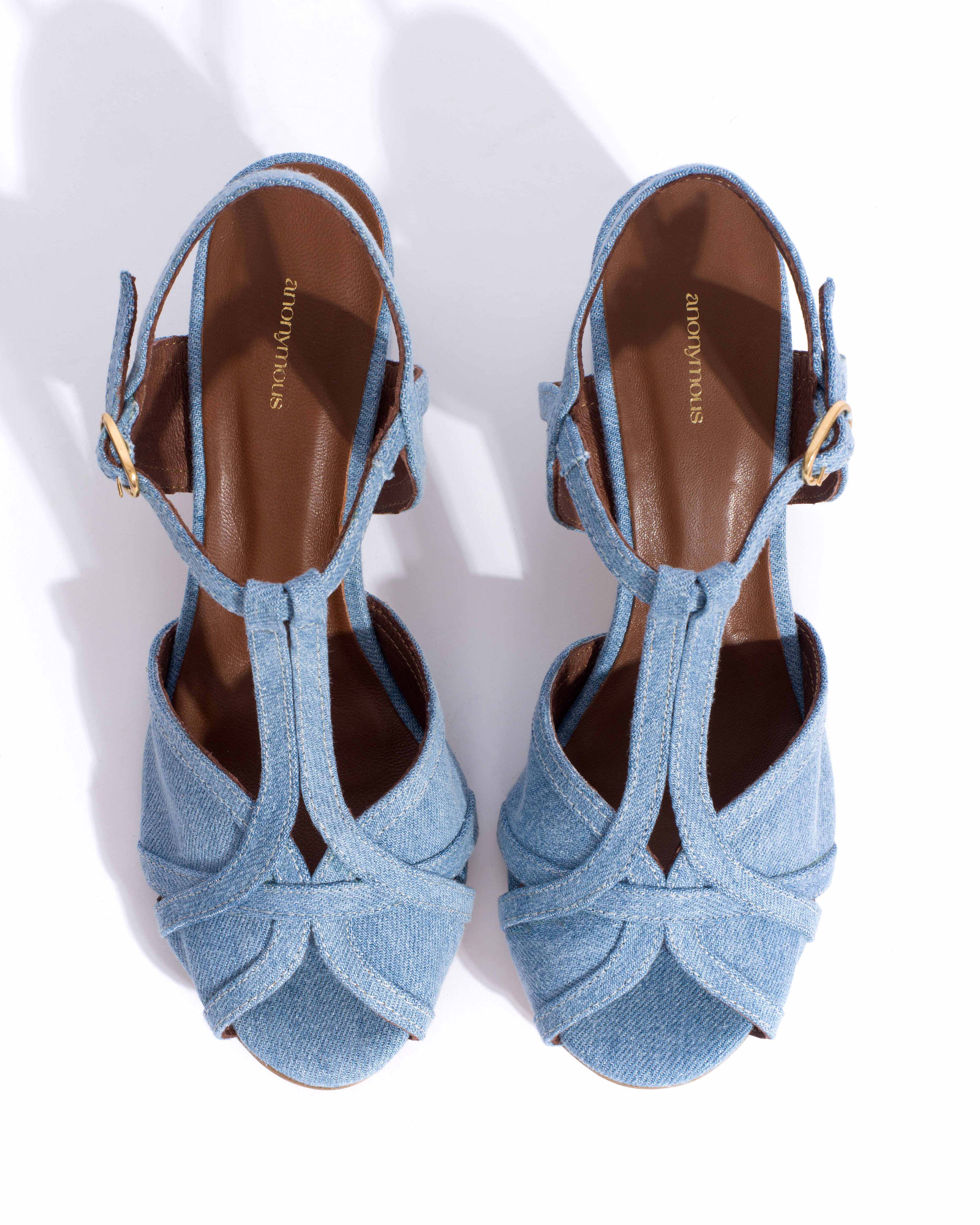 Therese 55 Denim Washed blue