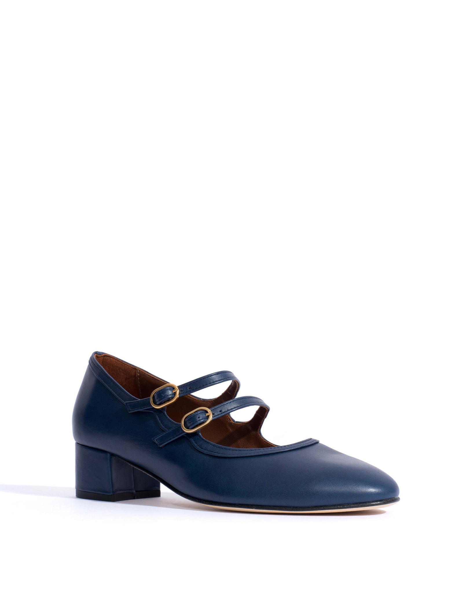 Balie 40 Shiny lamb Dark blue - Anonymous Copenhagen Shoes
