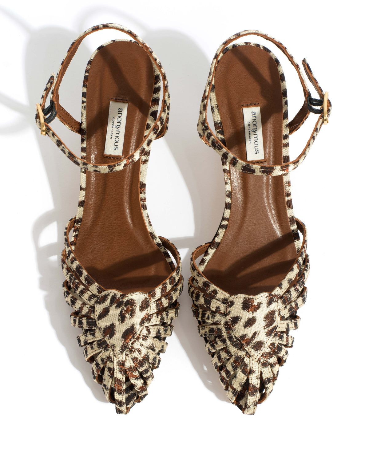 Keesha 55 Vintage satin print Leopard