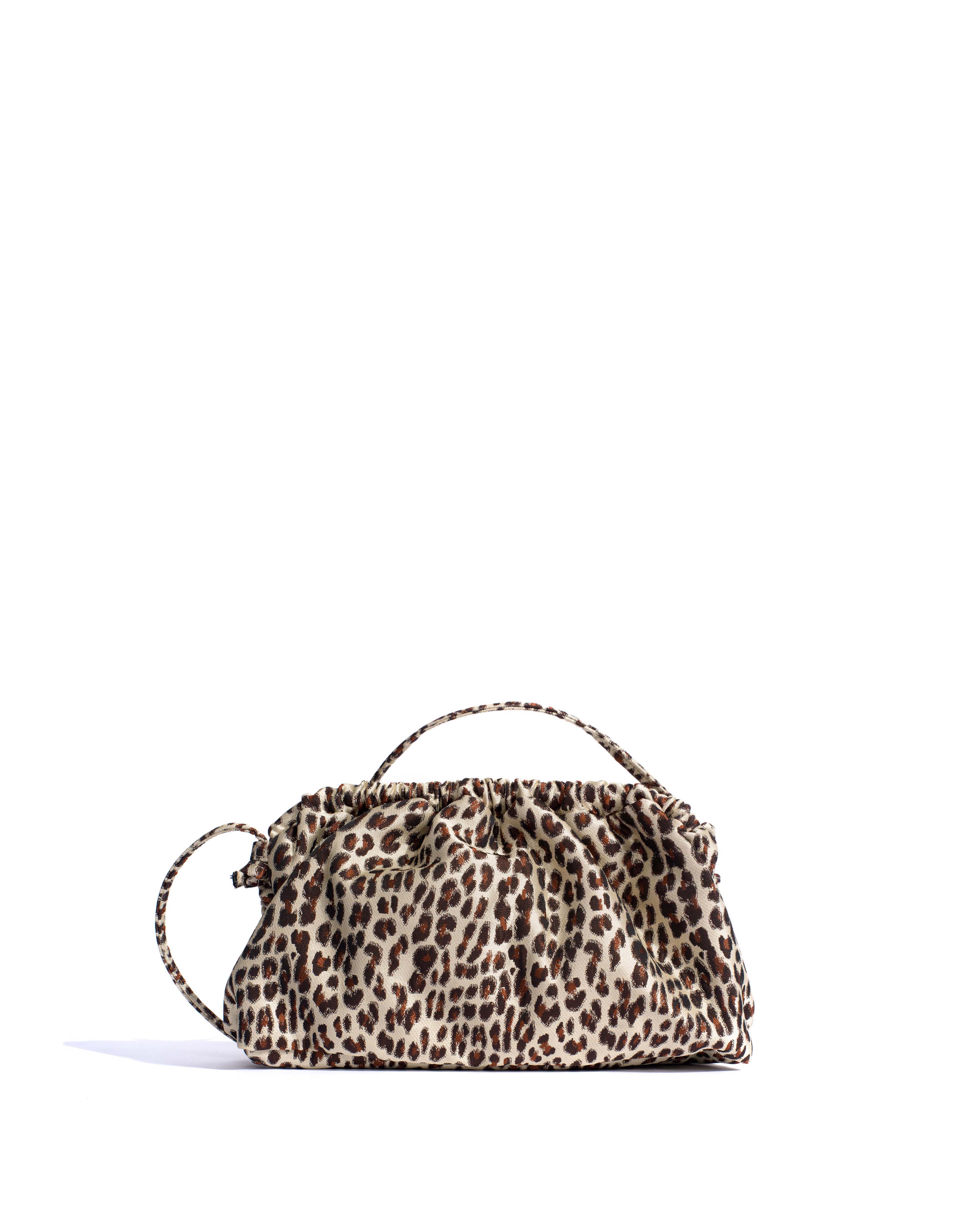 Hally grand cloud bag Vintage satin print Leopard