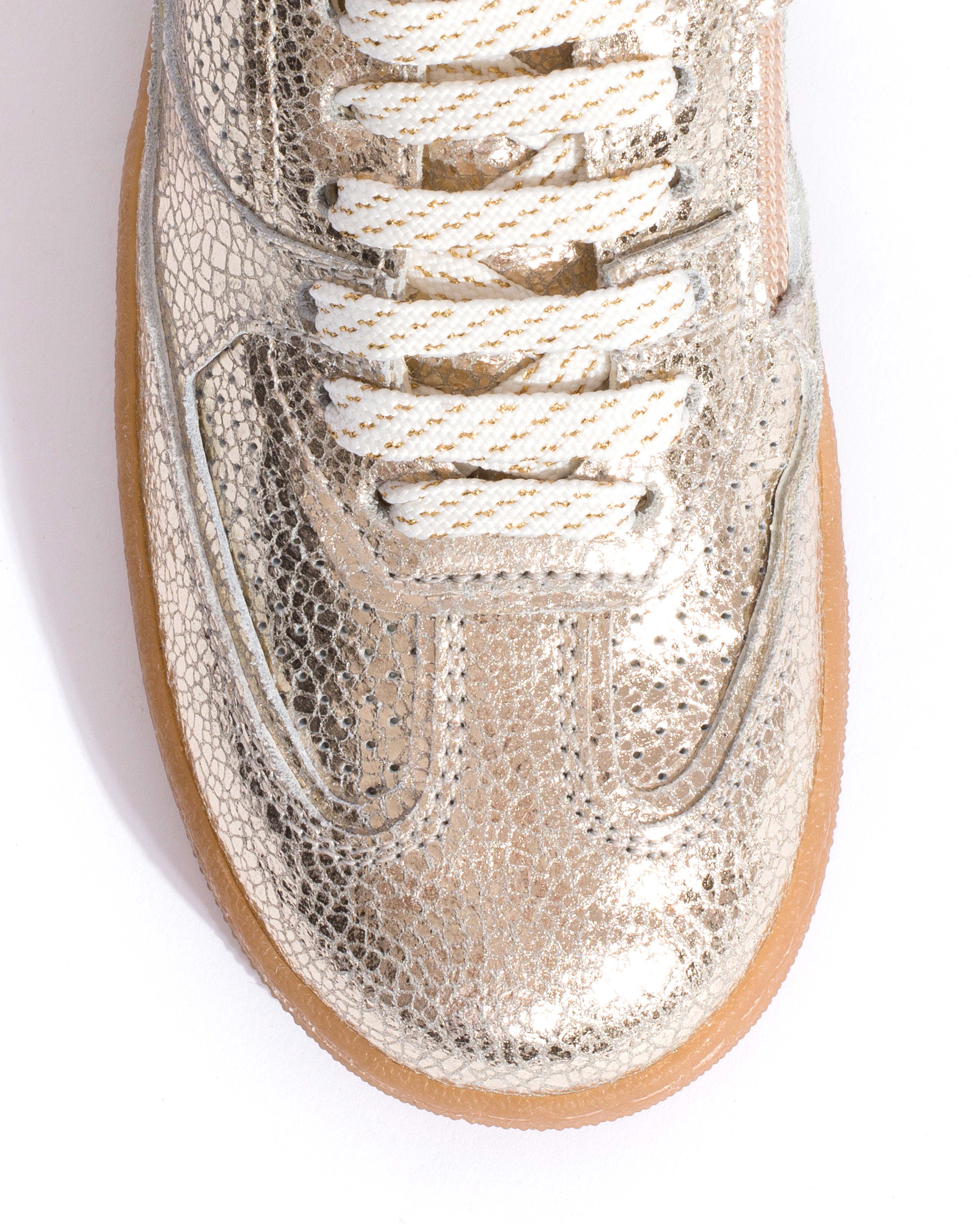 Dabbie junior Crackled metallic goat Champagne