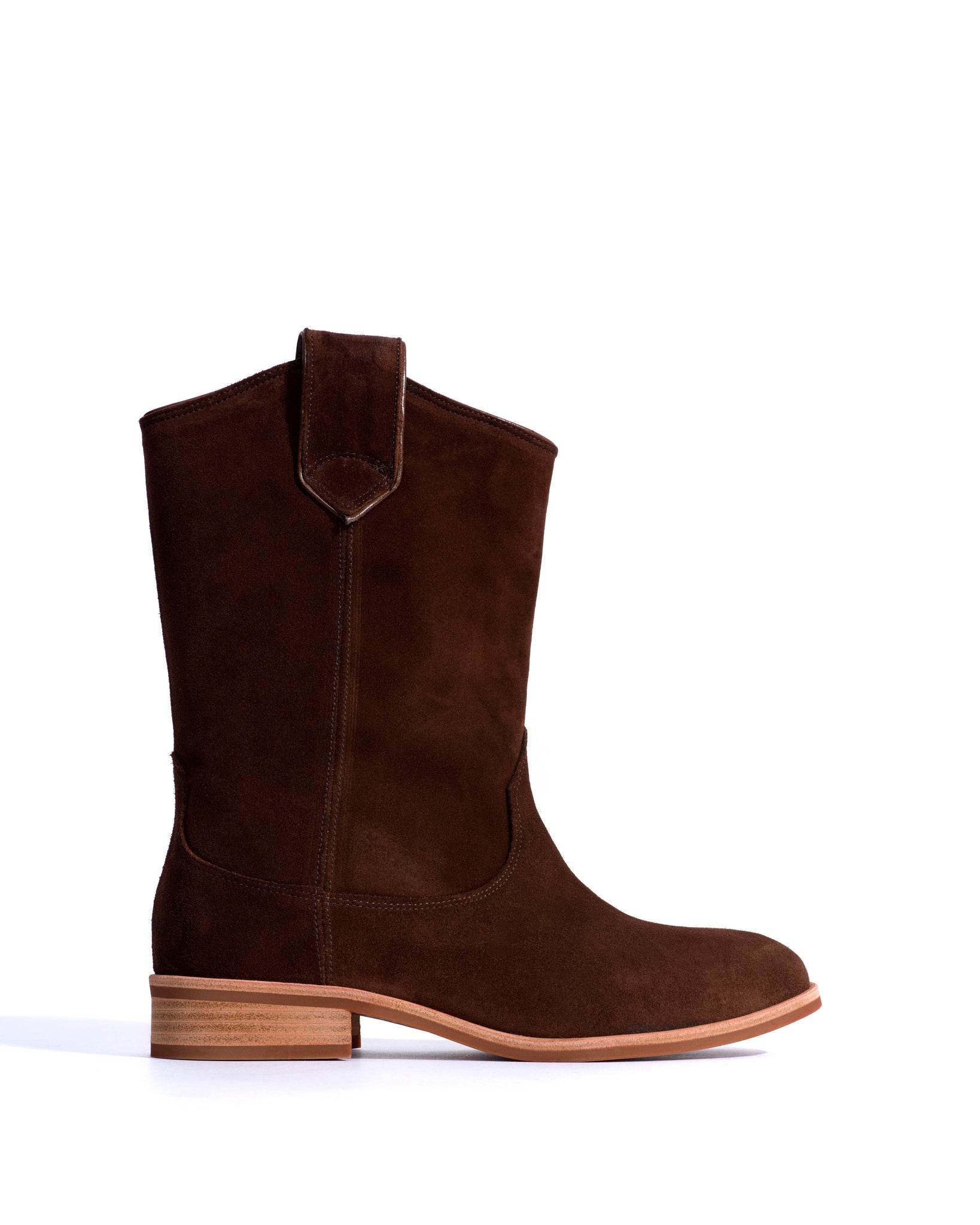 Claudia Calf suede Chocolate - Anonymous Copenhagen Ankle boots