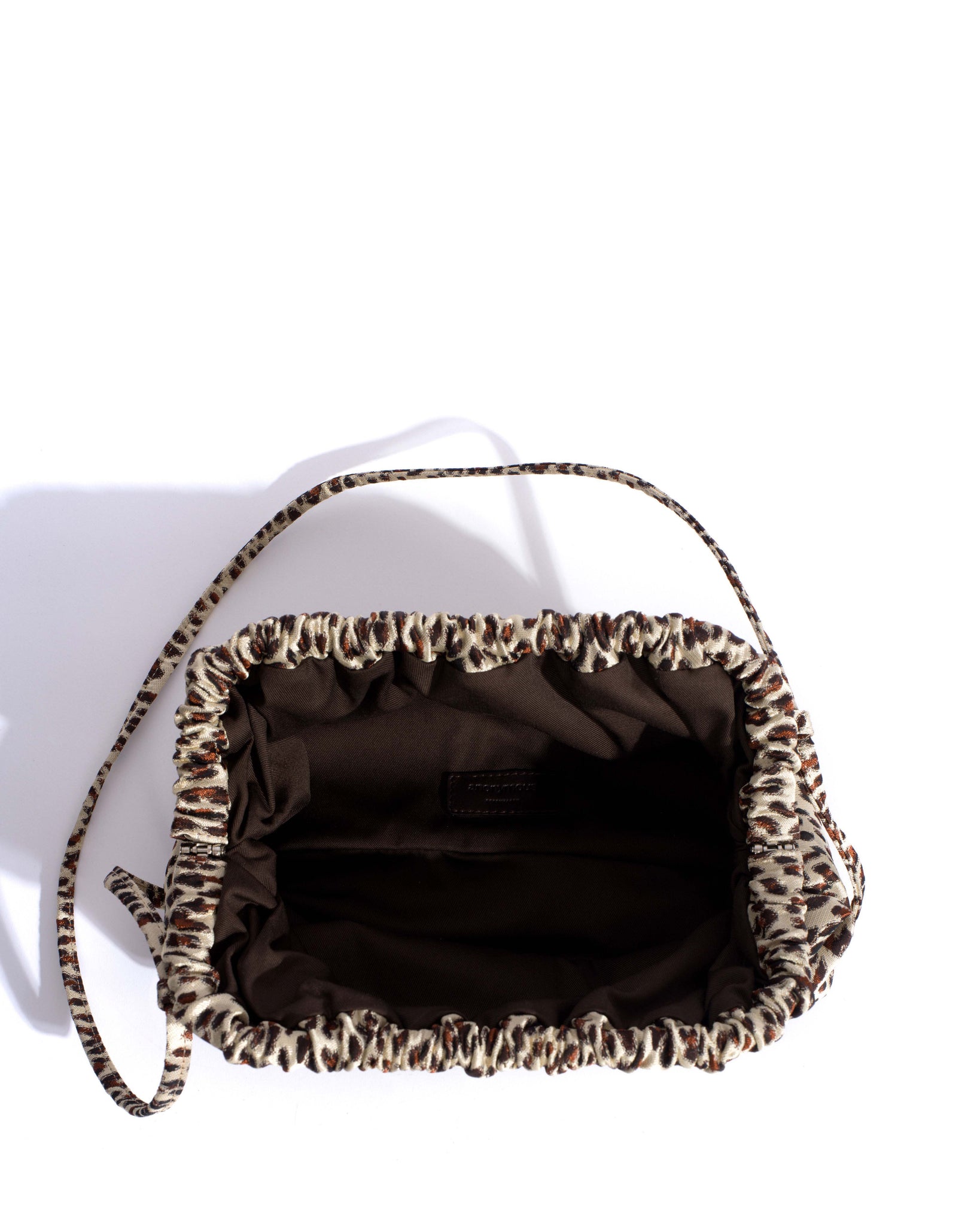 Hally grand cloud bag Vintage satin print Leopard
