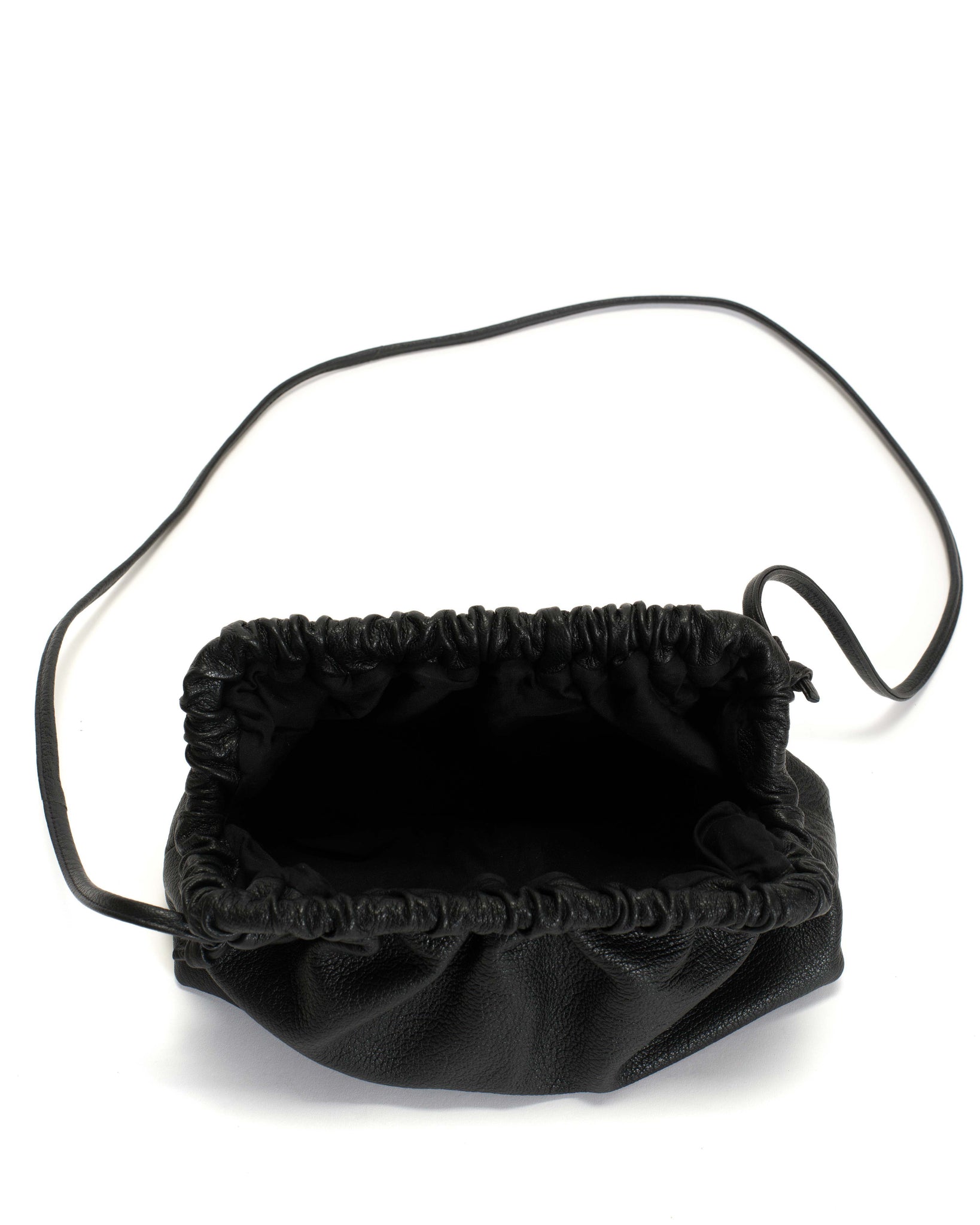 Hally grand cloud bag Grained chevre goat Black - Anonymous Copenhagen