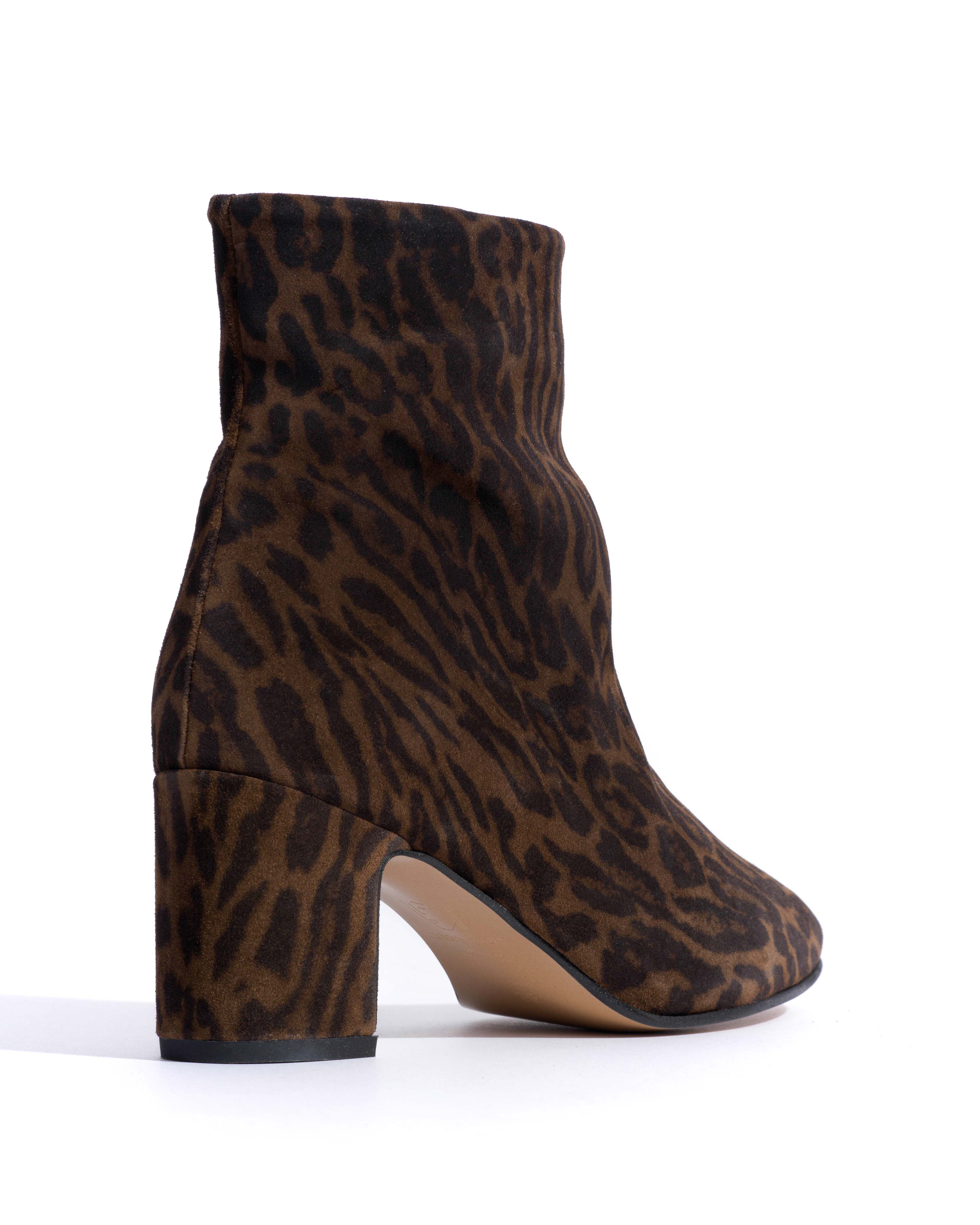 Hanny 55 Calf suede print Jaguar