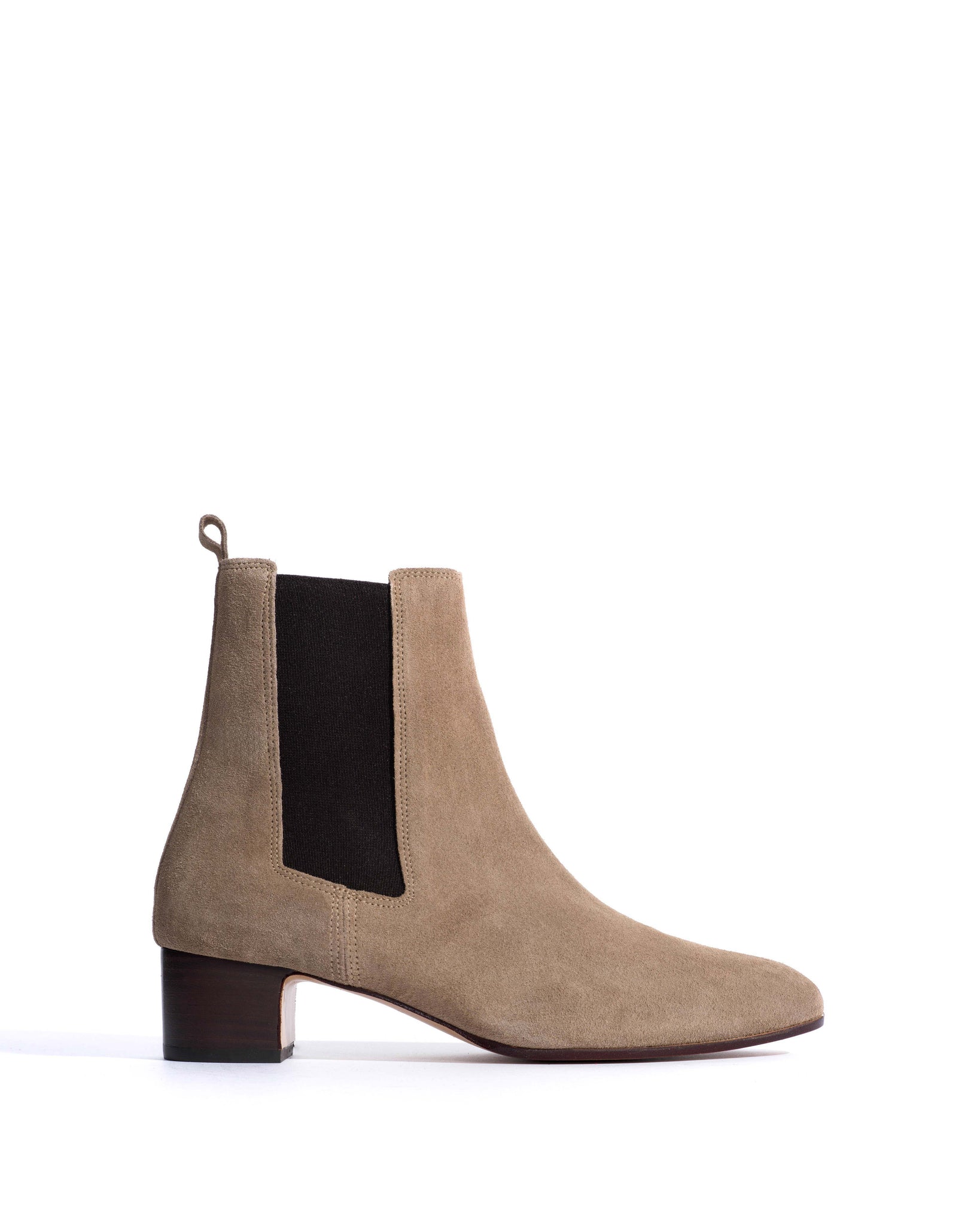 Niabella Calf suede Mushroom