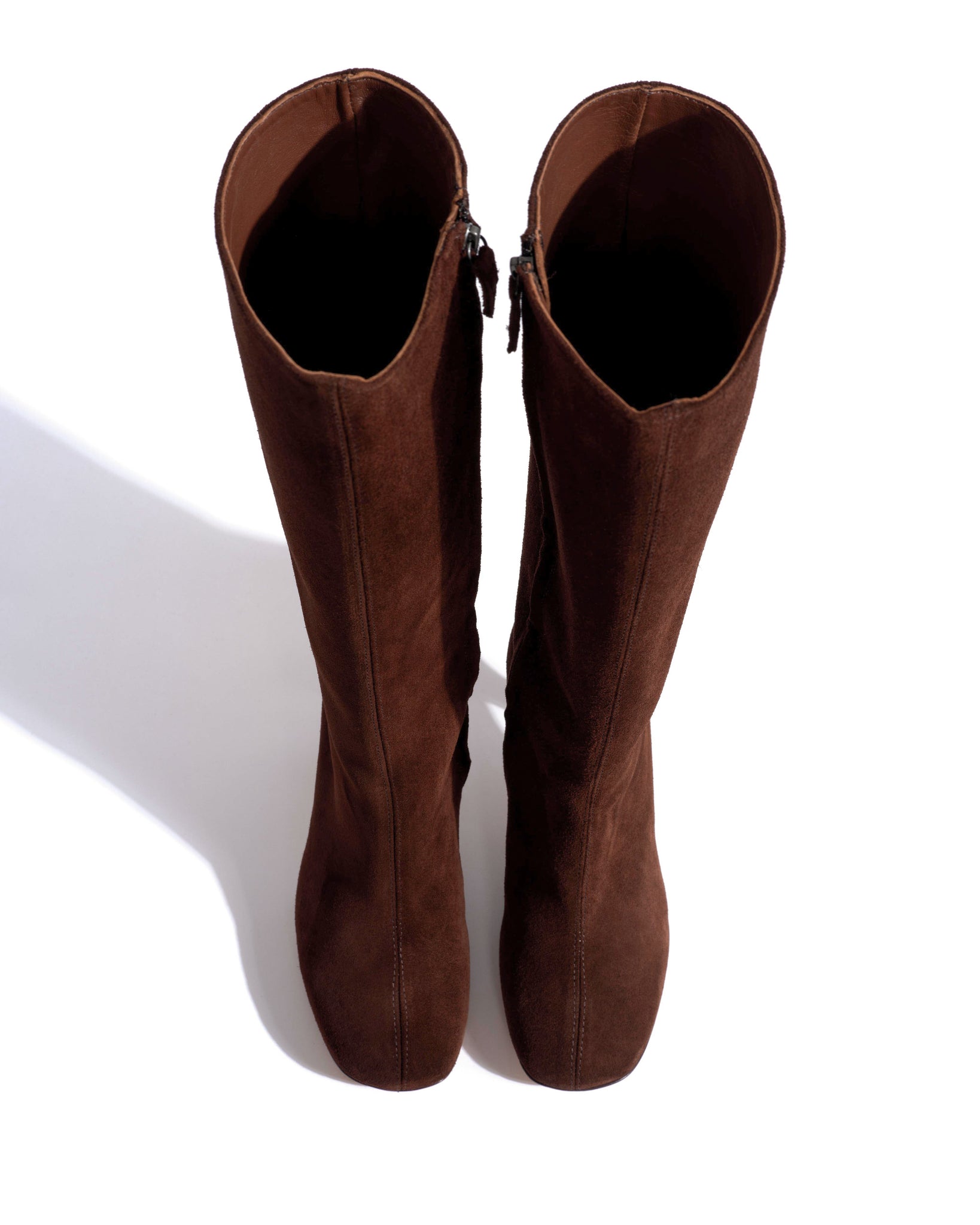 Kali 80 Calf suede Chocolate