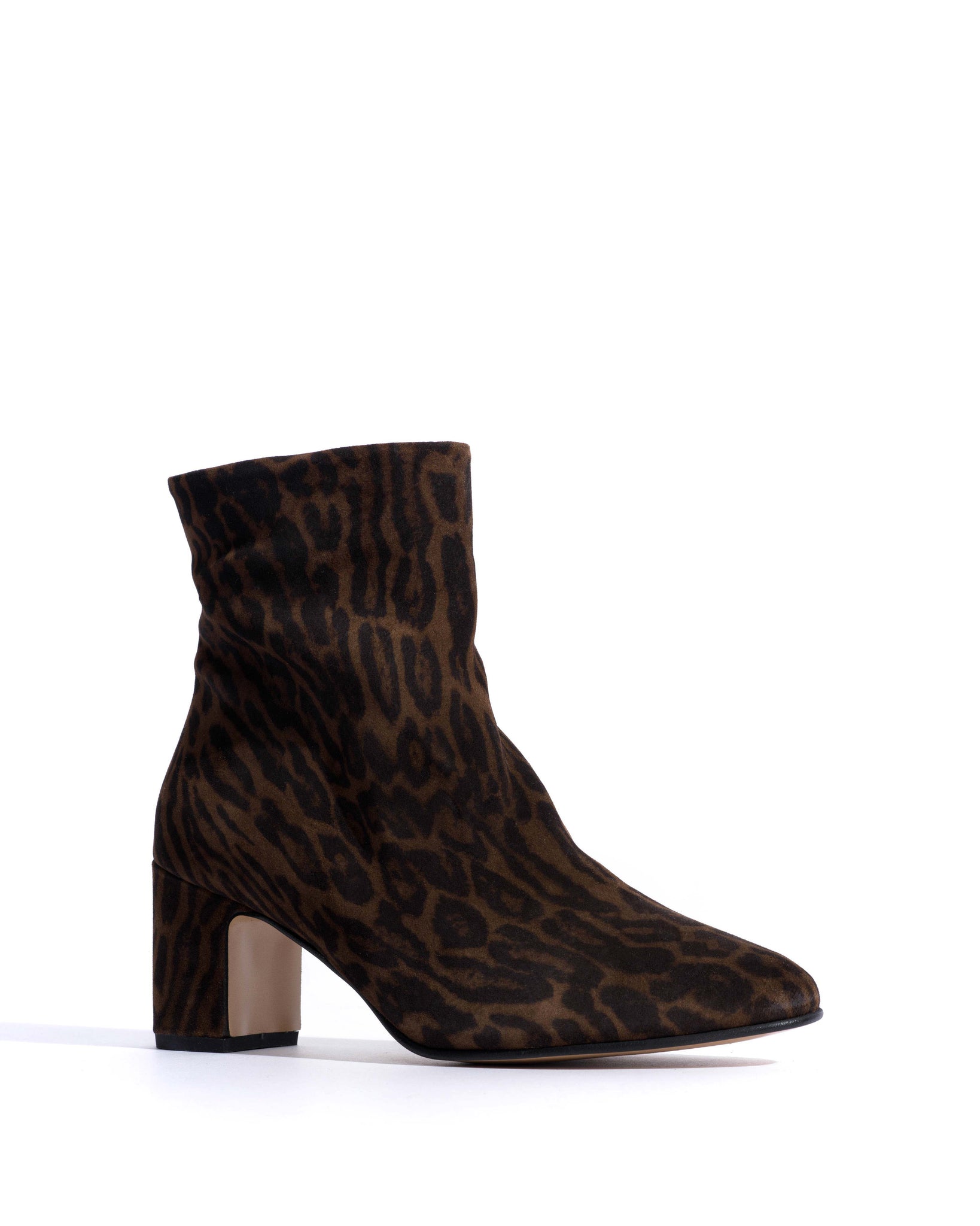 Hanny 55 Calf suede print Jaguar - 