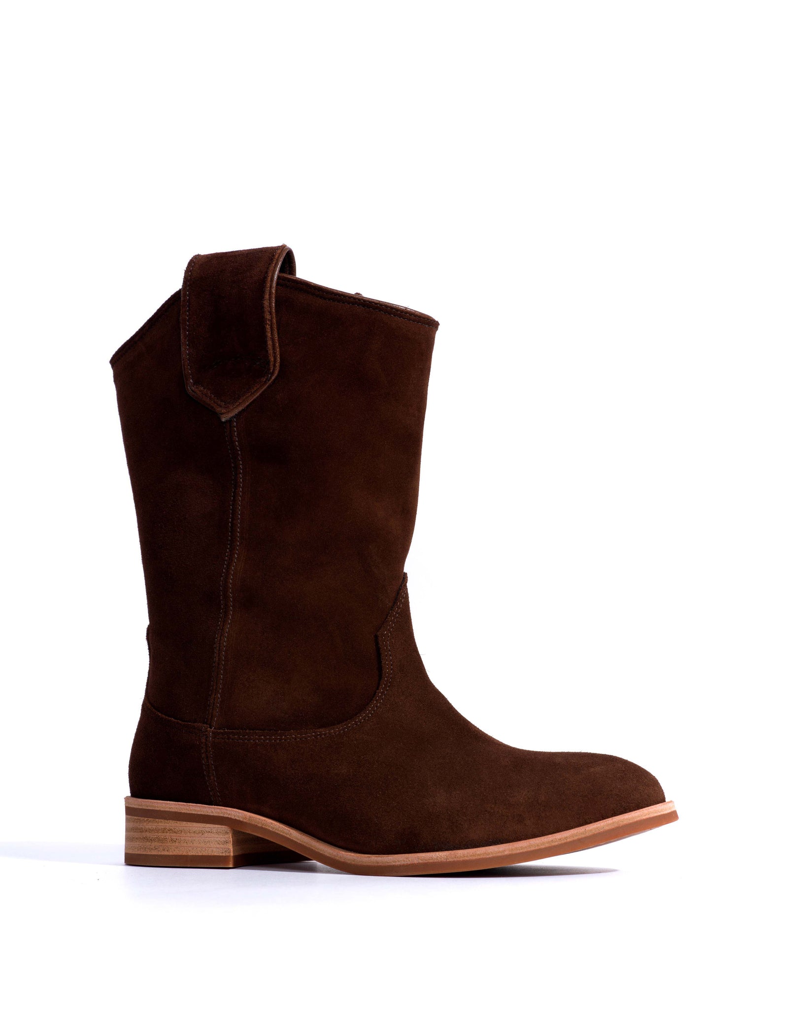 Claudia Calf suede Chocolate - Anonymous Copenhagen Ankle boots
