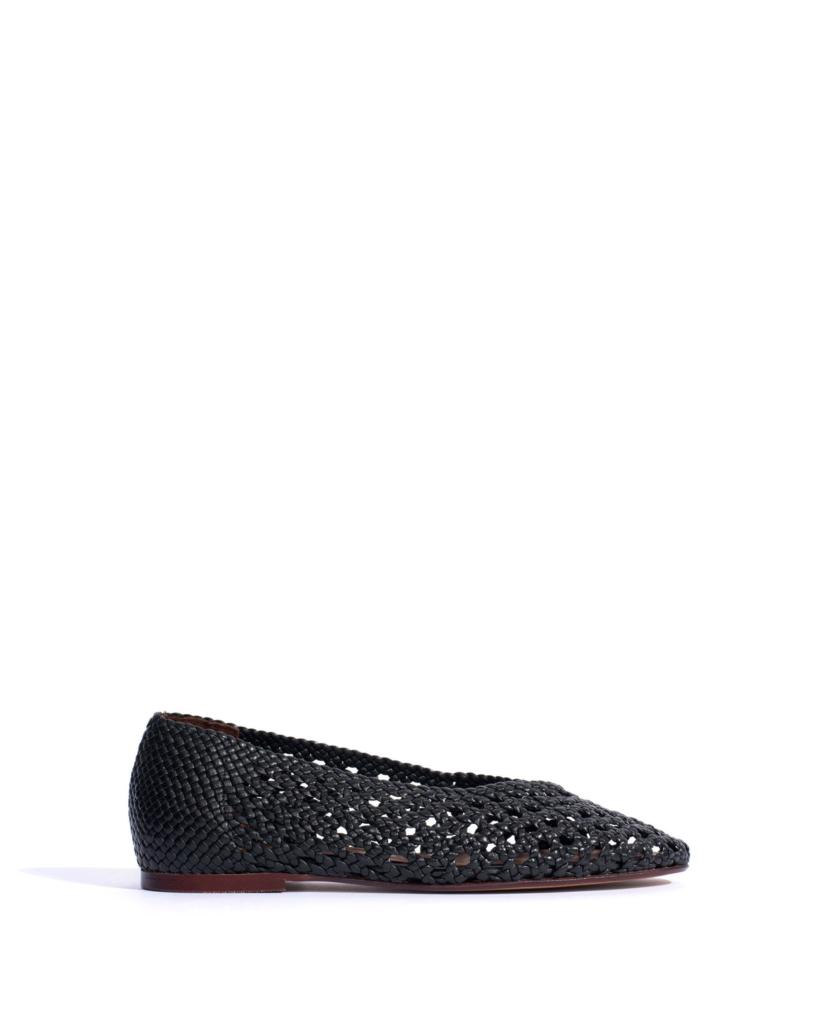 Sessi 10 hand-braided Hand-braided leather Black