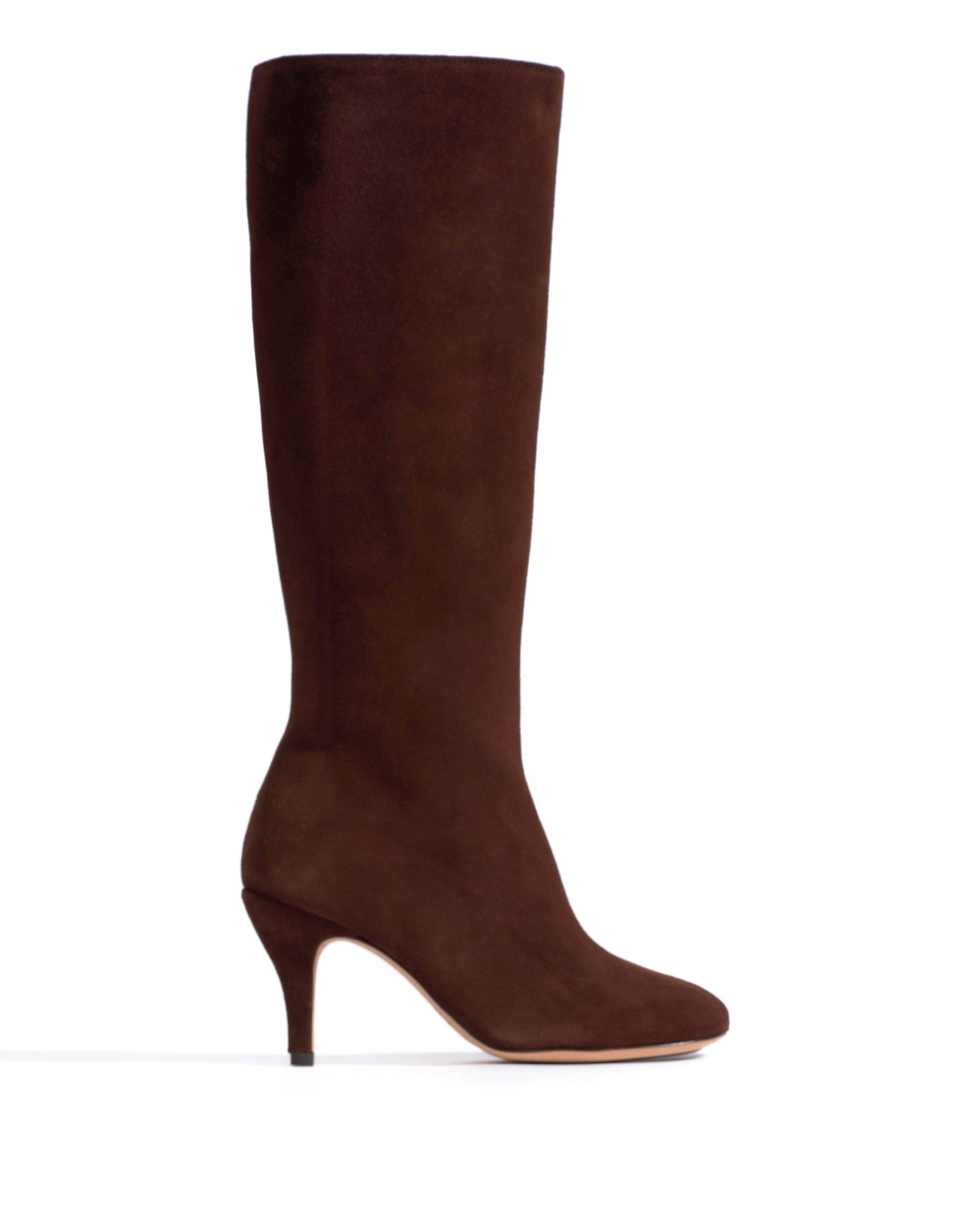 Kali 80 Calf suede Chocolate