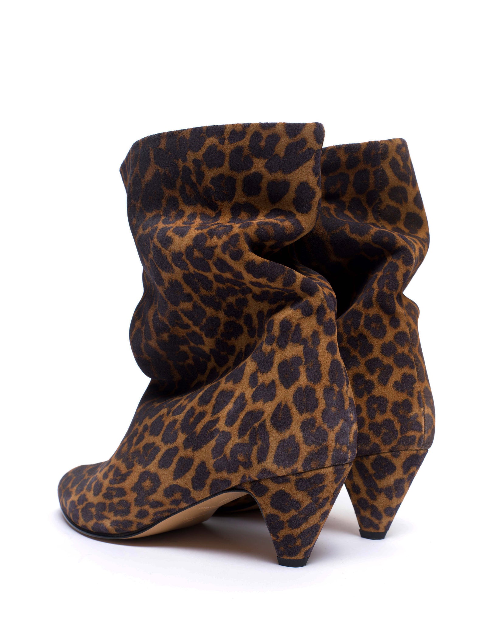 Vully 50 Stiletto Calf suede print Leopard - Anonymous Copenhagen