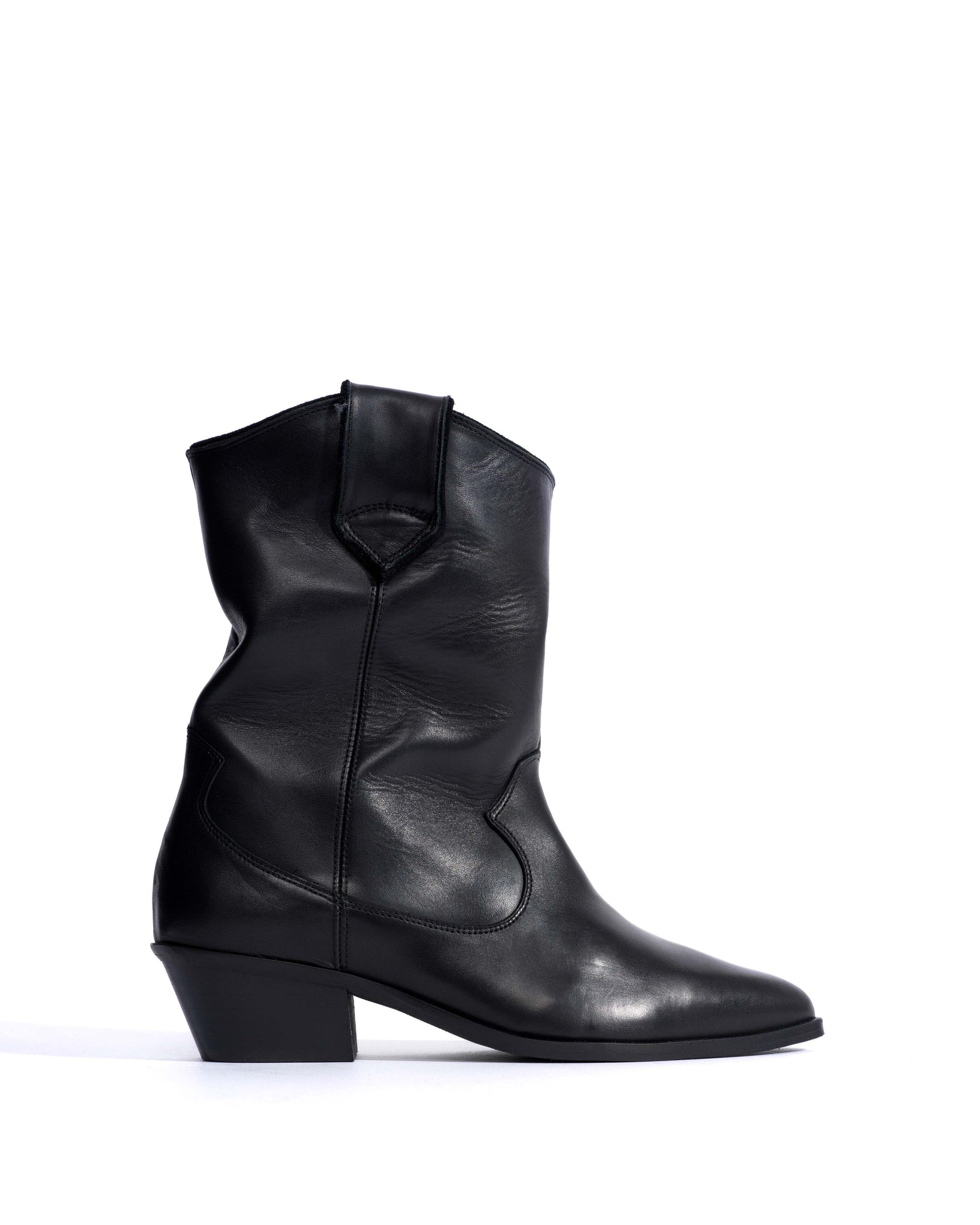 Saseline 35 Soft calf Black