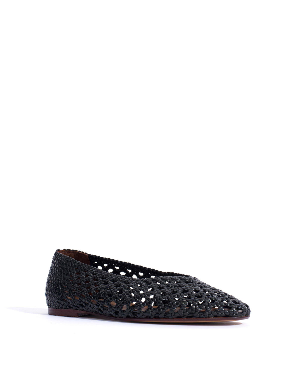 Sessi 10 hand-braided Hand-braided leather Black