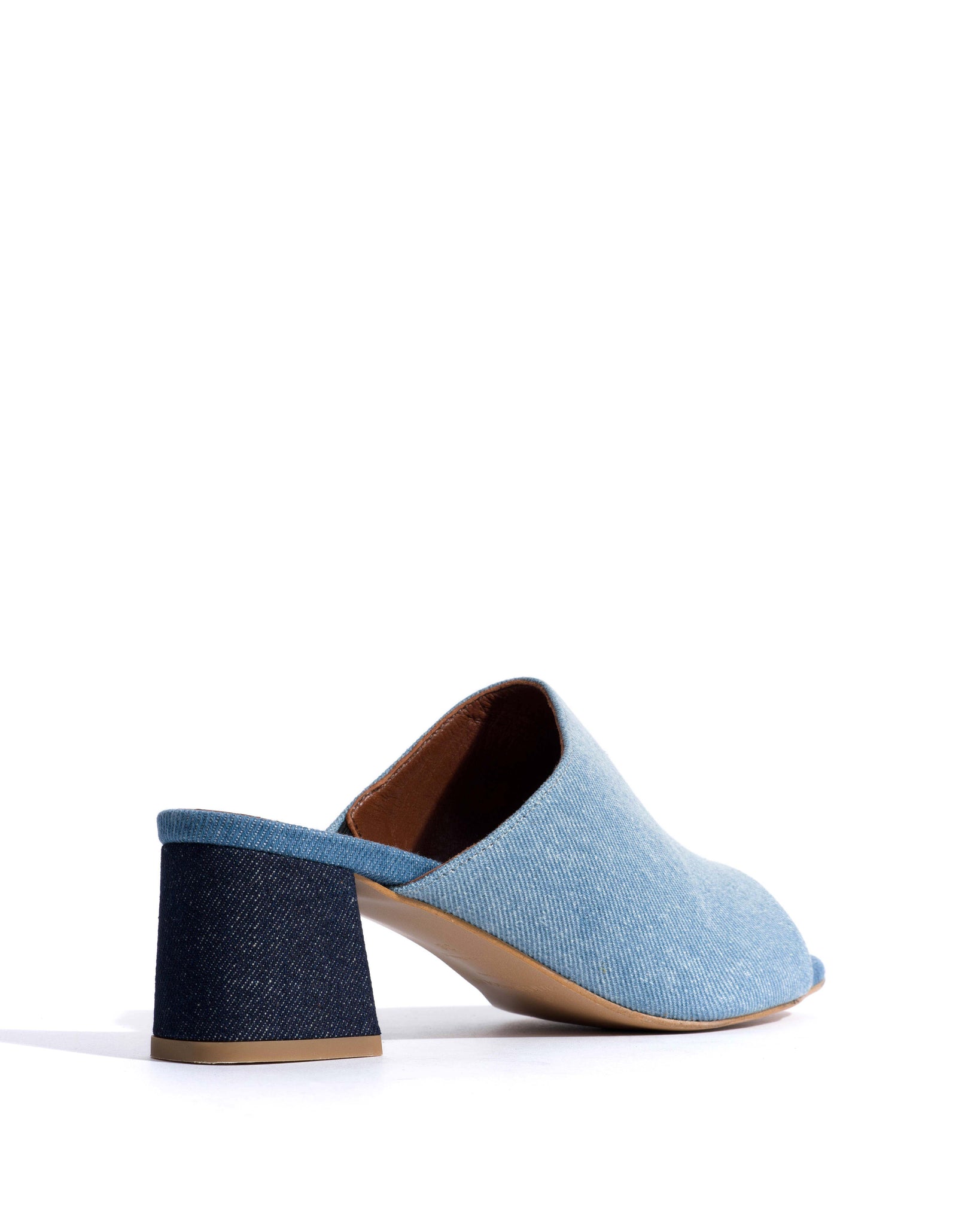 Horizon 55 Denim mix Sky & navy & ocean blue - Anonymous Copenhagen Heels