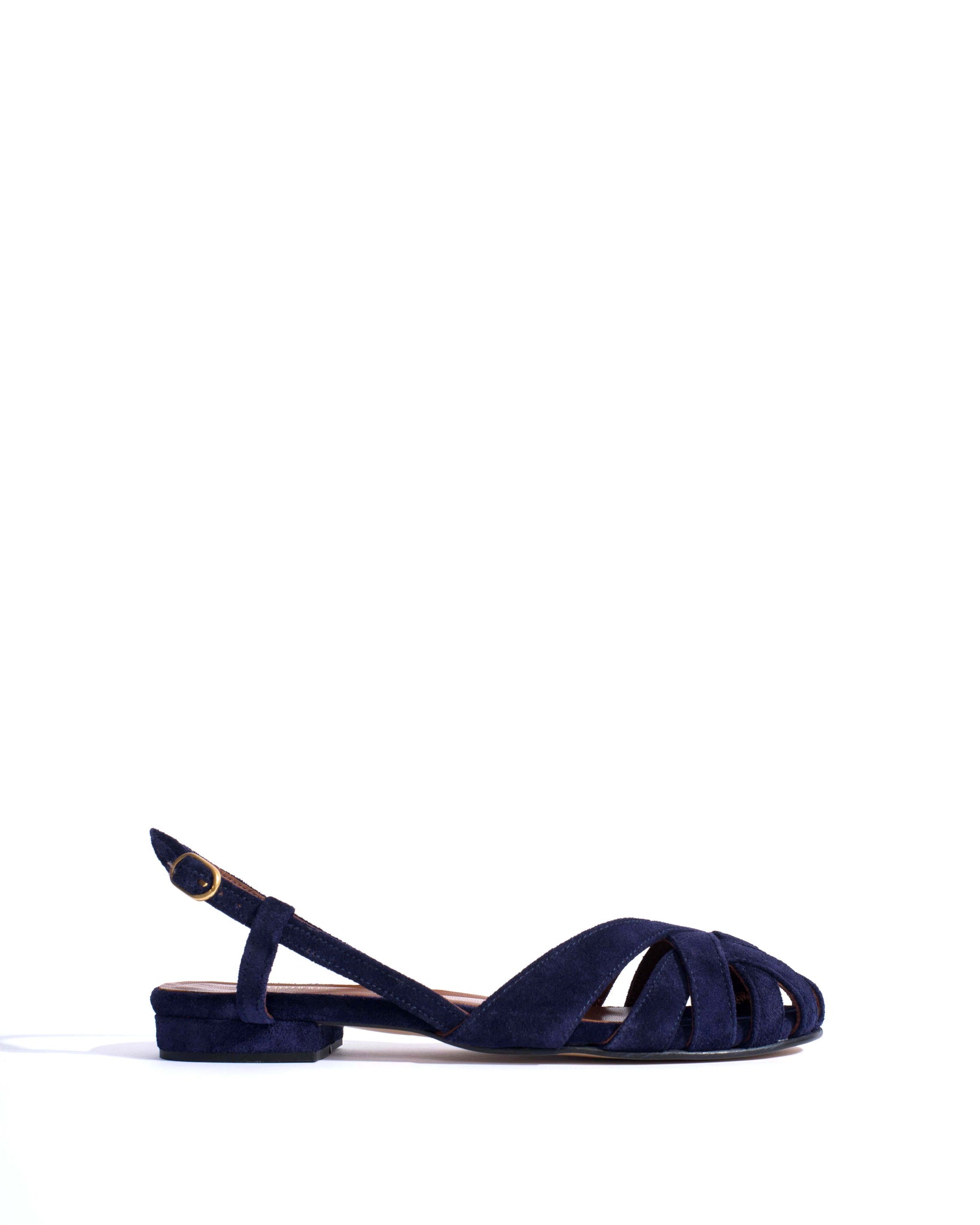 Banie 20 Calf suede Ink blue