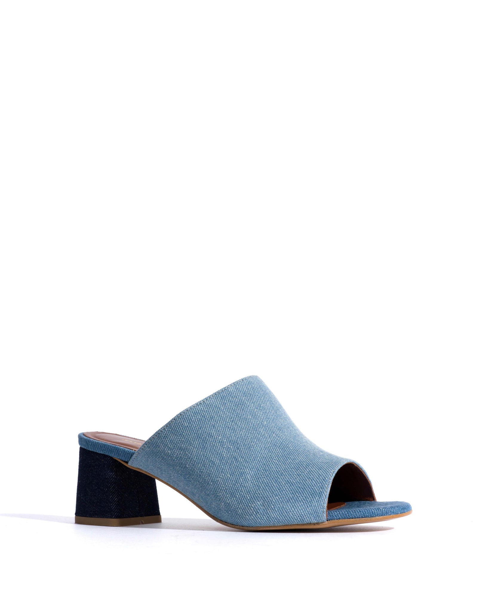 Horizon 55 Denim mix Sky & navy & ocean blue - Anonymous Copenhagen Heels