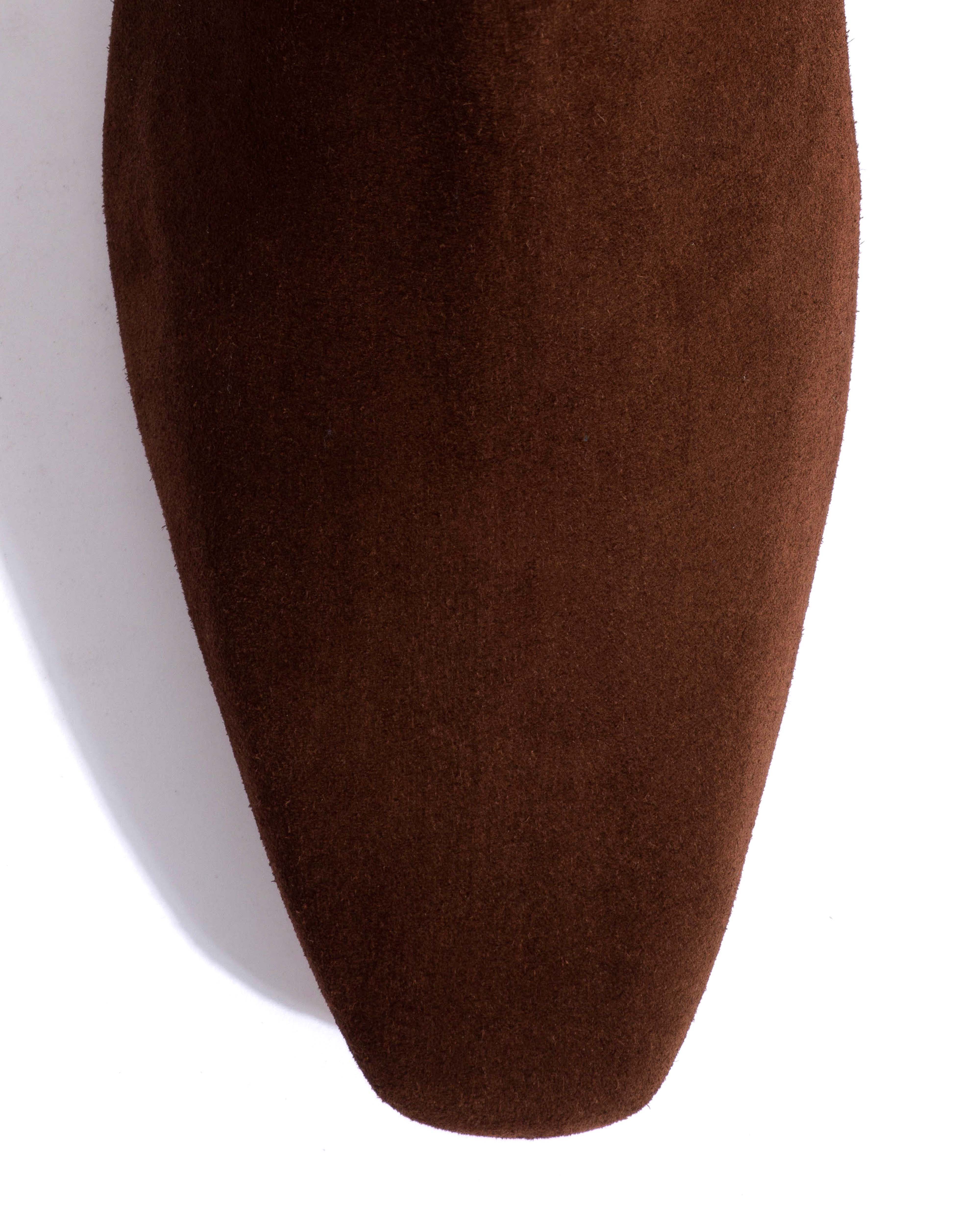 Gaby 40 Calf suede Chocolate