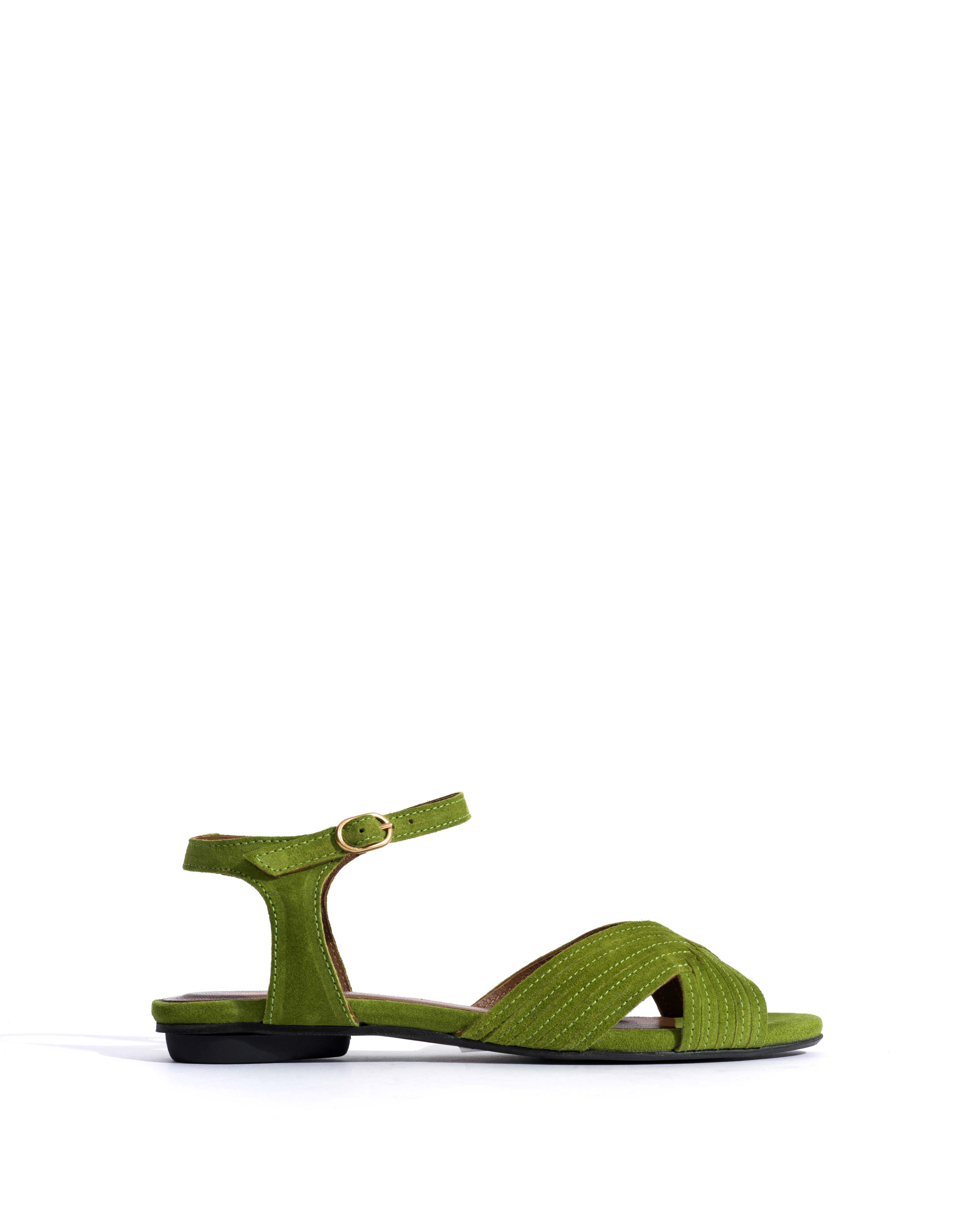 Niabi 10 Calf suede Grass