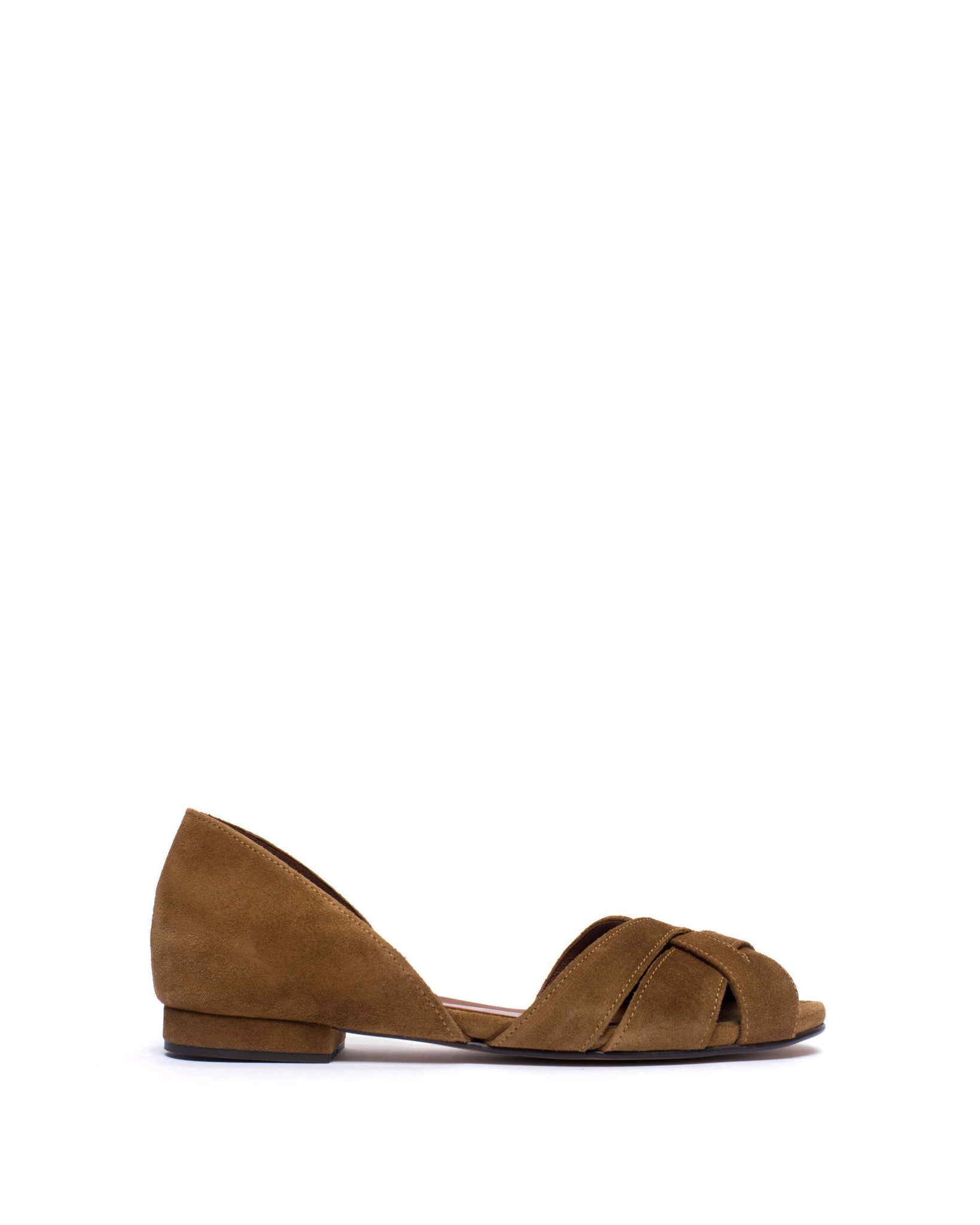 Sanni 20 Calf suede Cinnamon - Anonymous Copenhagen