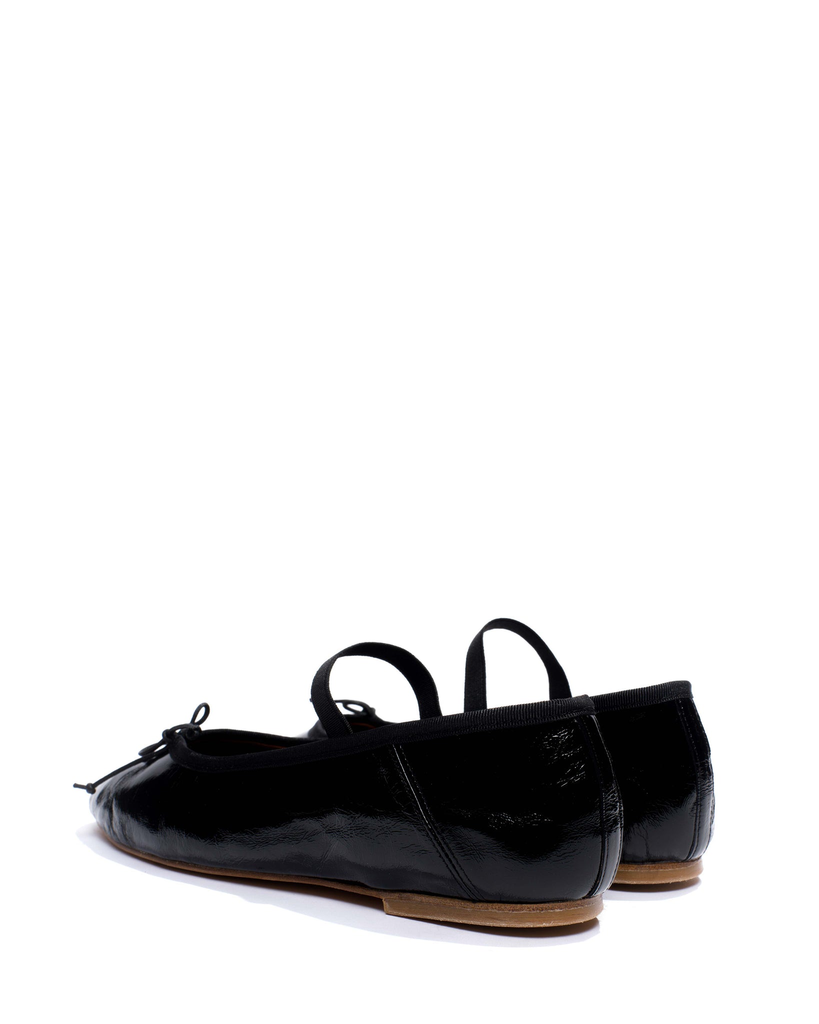 Rhina Crinkled polished goat Black - Anonymous Copenhagen