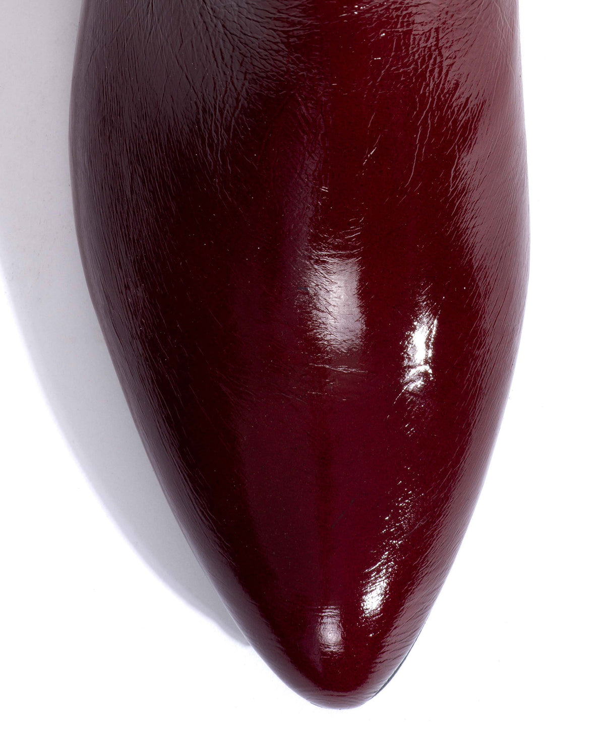 Rita Crinkled polished goat Pomegranate