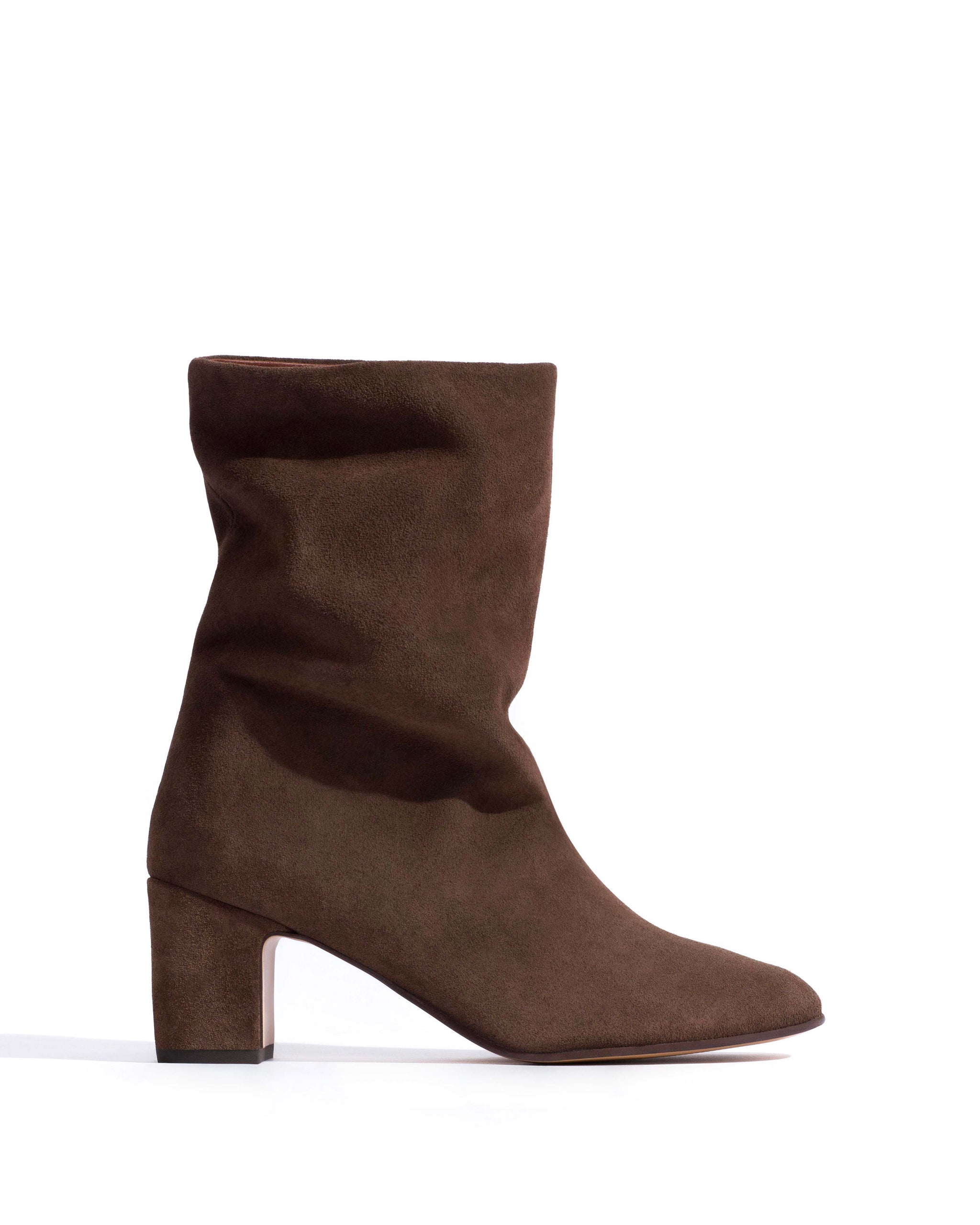Lully 55 Calf suede Coffee brown