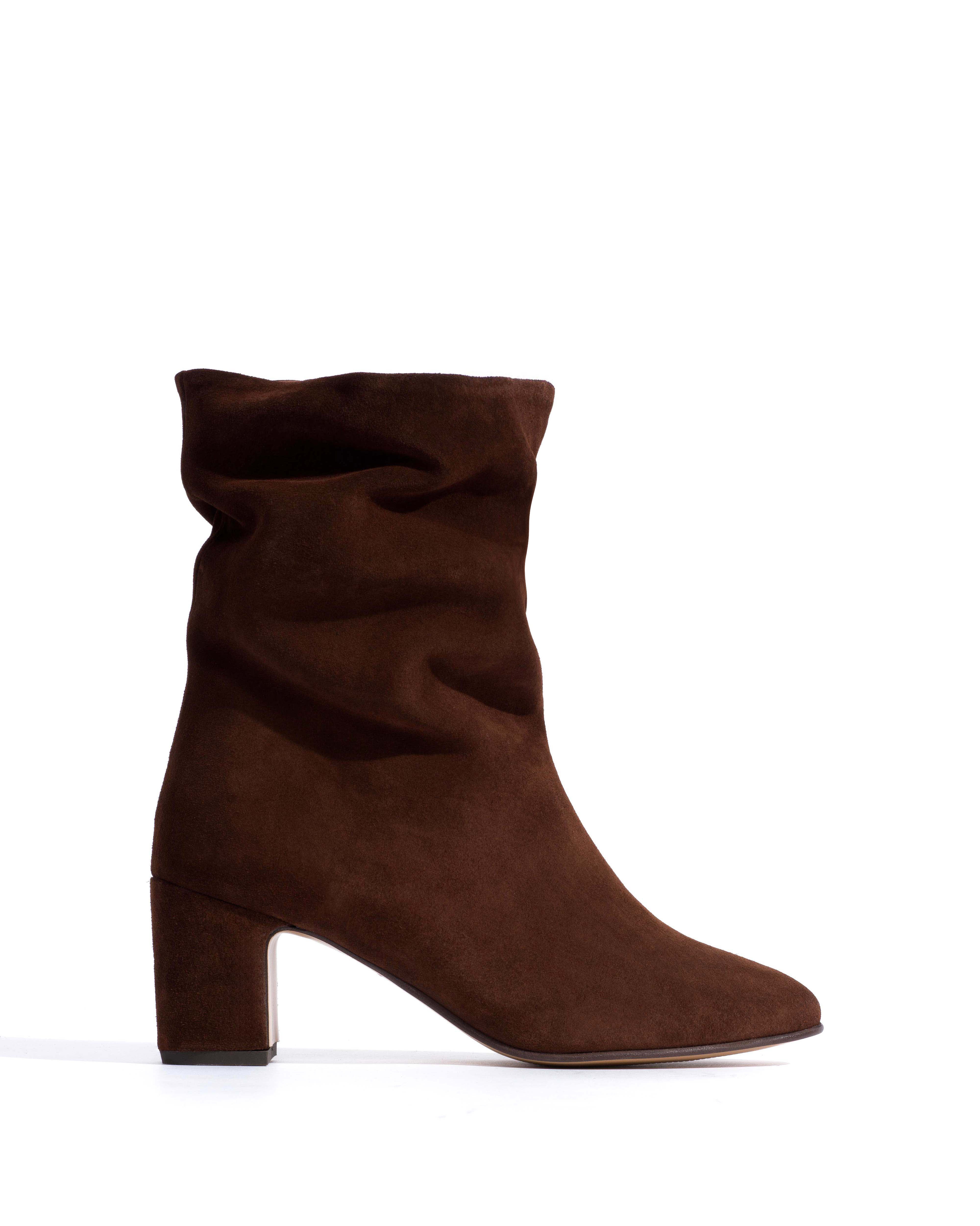 Lully 55 Calf suede Chocolate