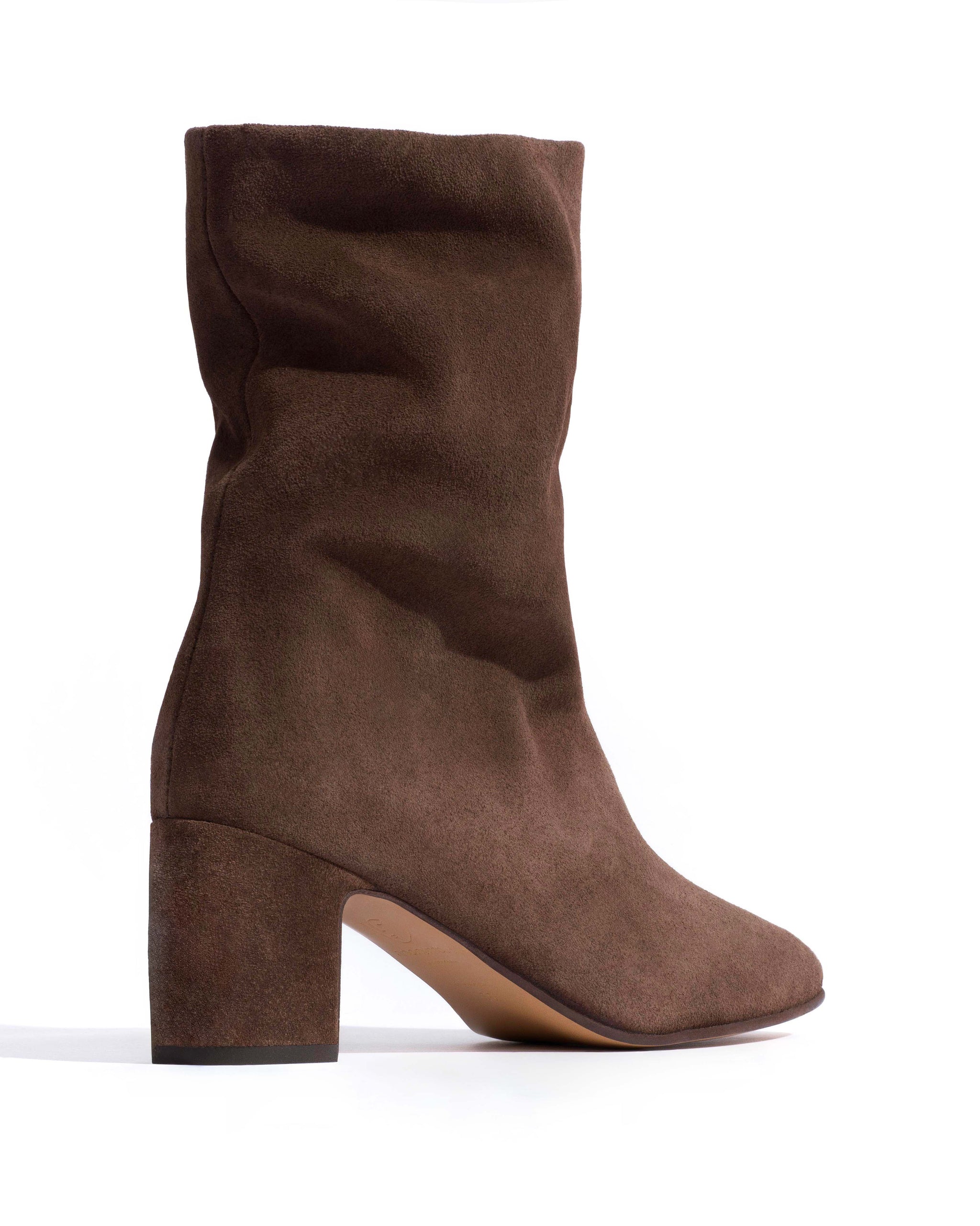 Lully 55 Calf suede Coffee brown