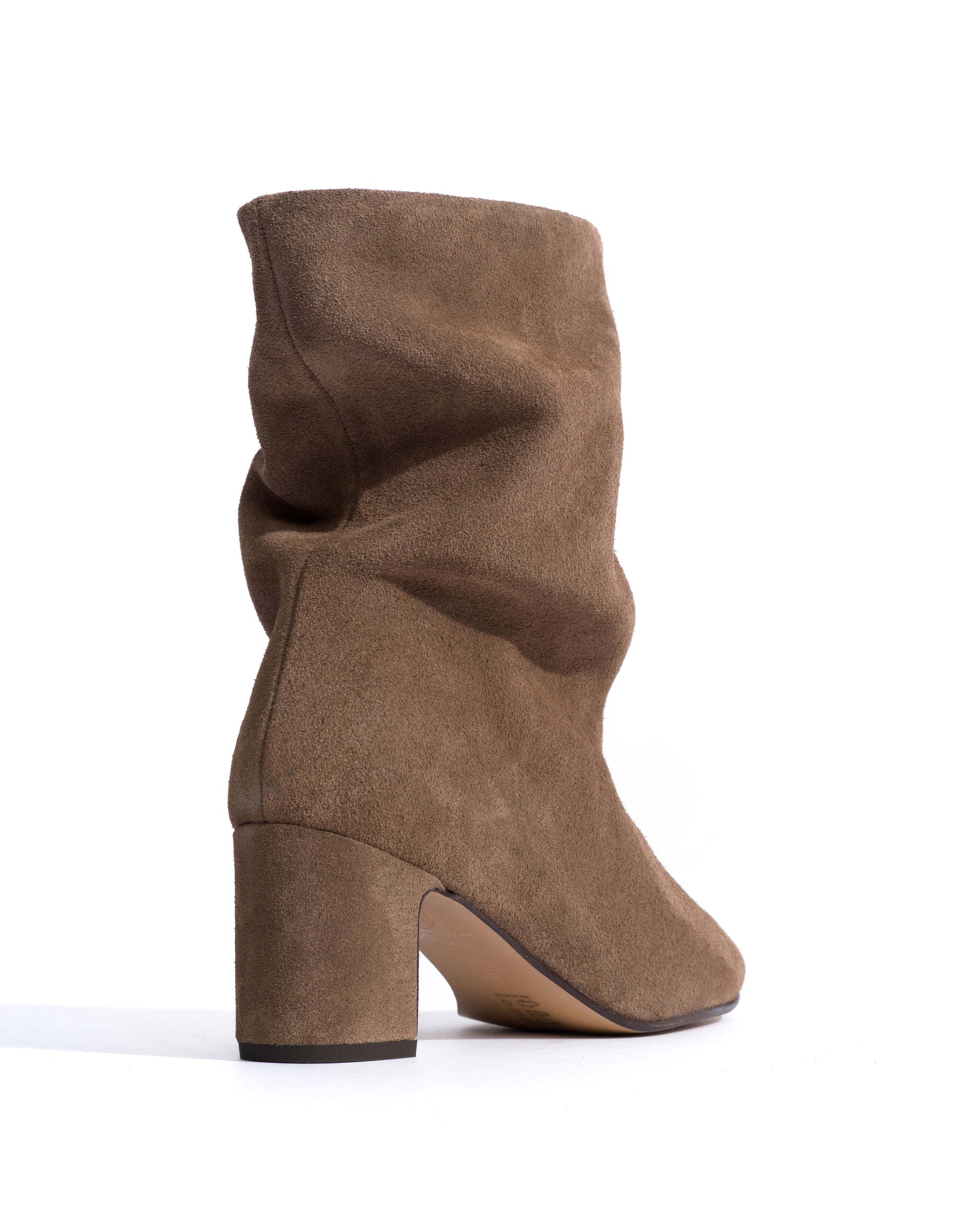 Lully 55 Calf suede Dark taupe