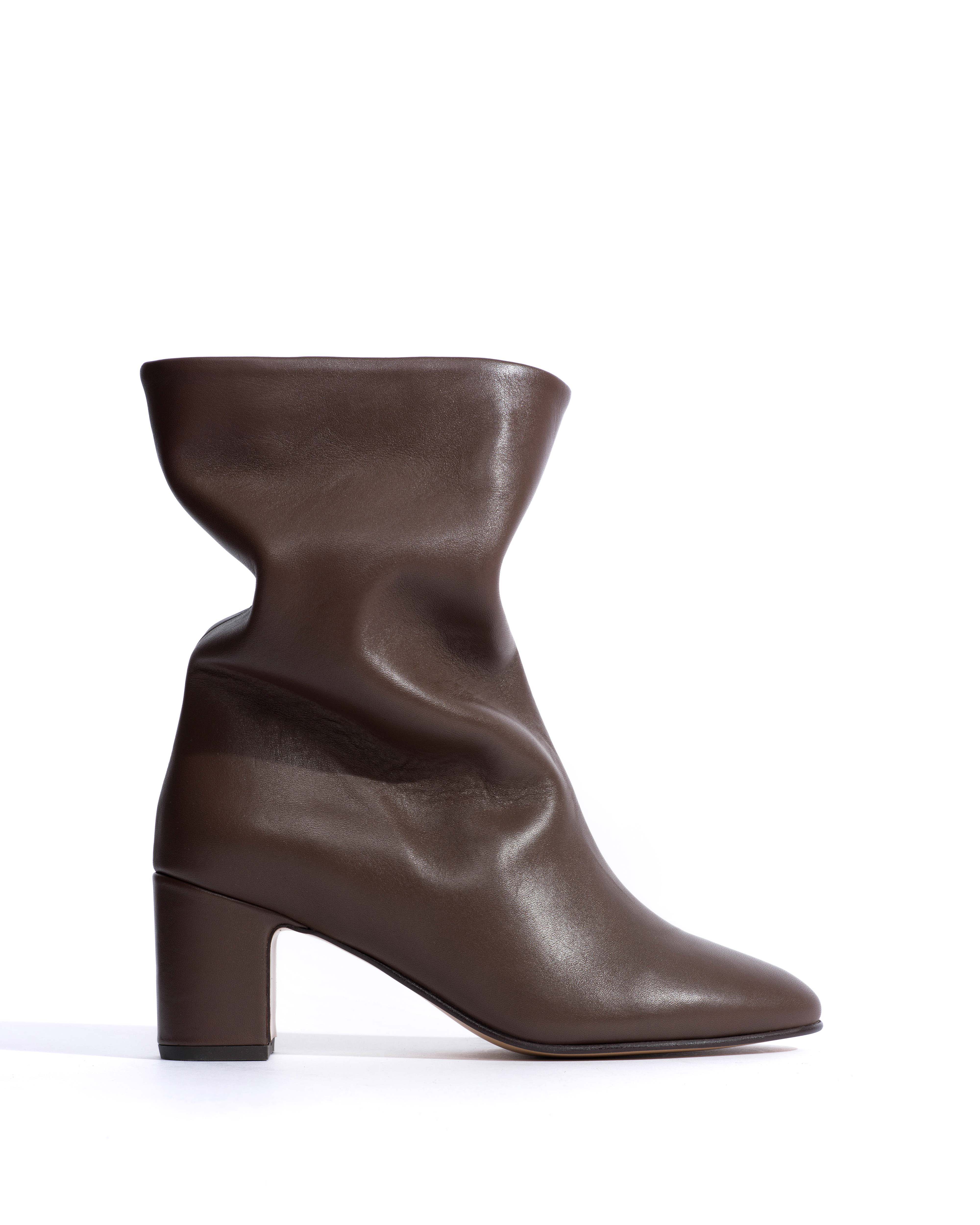 Lully 55 Soft calf Dark taupe