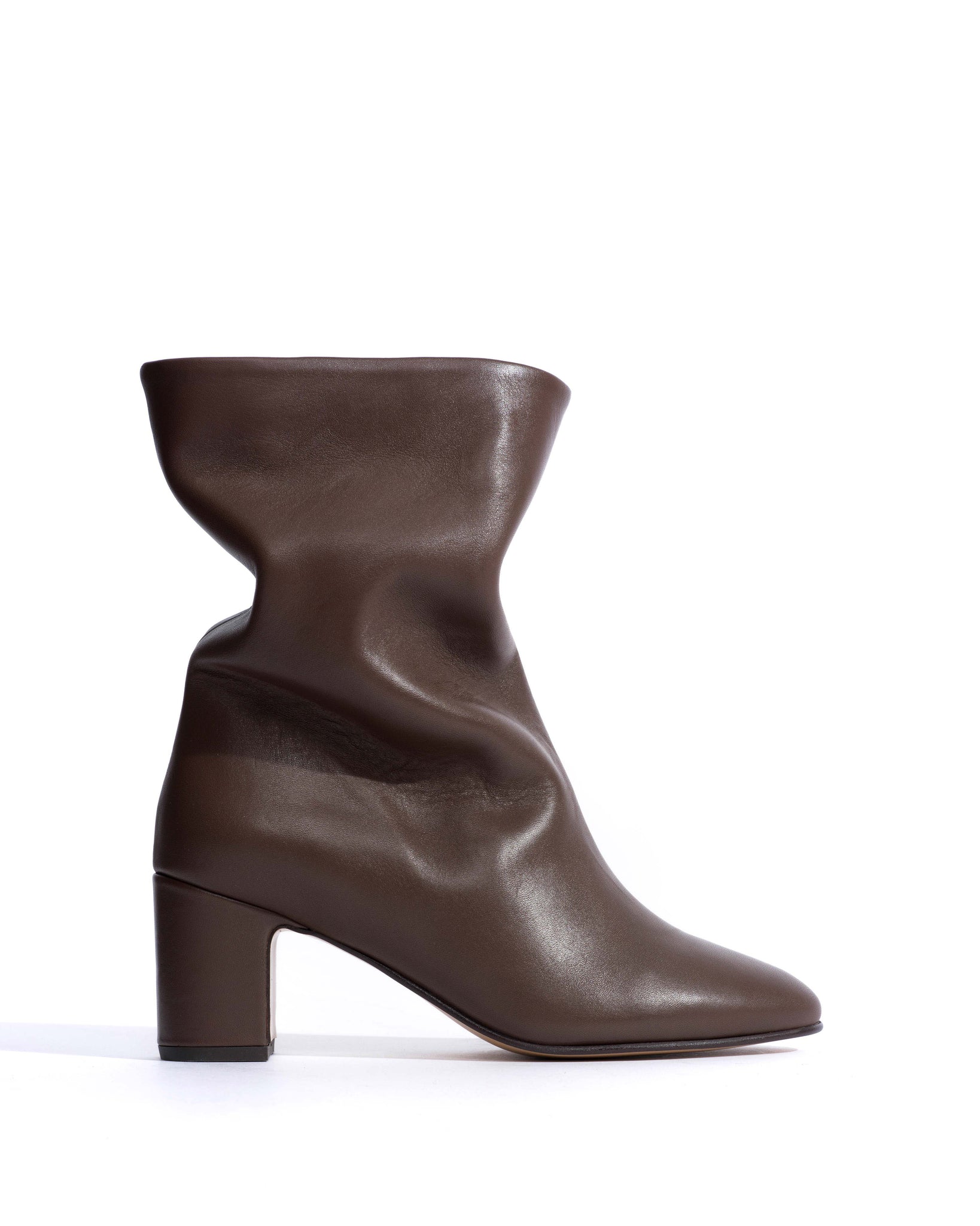 Lully 55 Soft calf Dark taupe