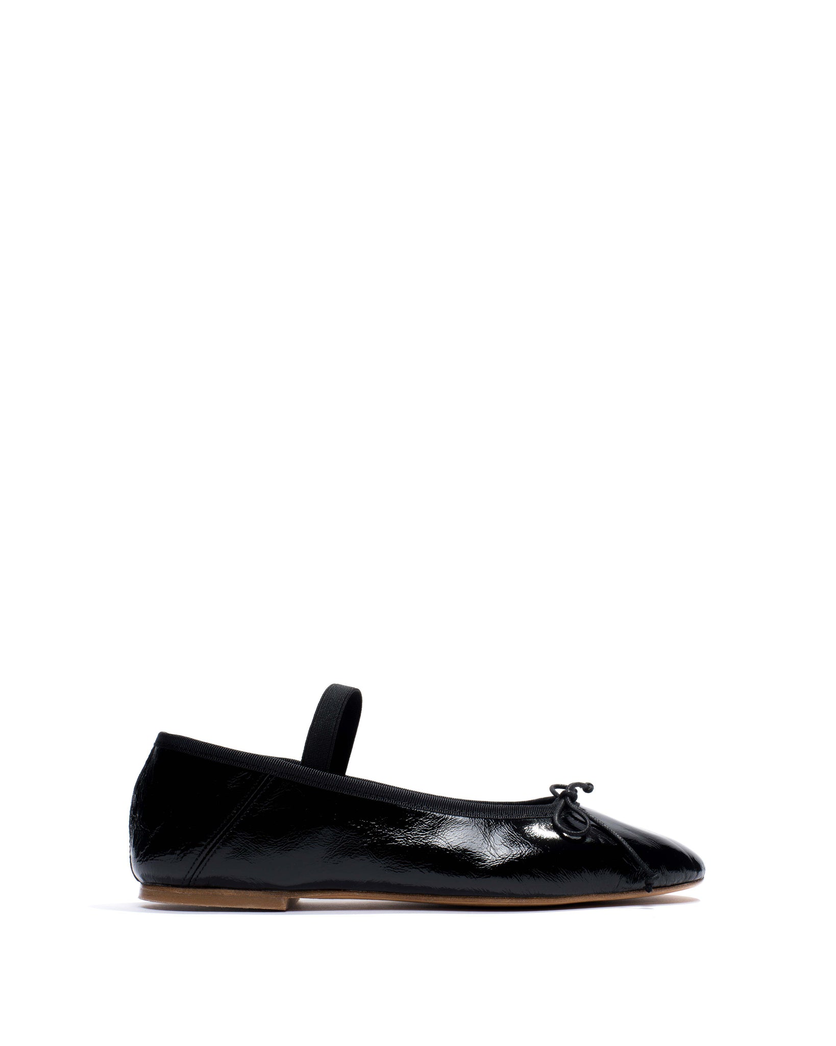 Rhina Crinkled polished goat Black - Anonymous Copenhagen