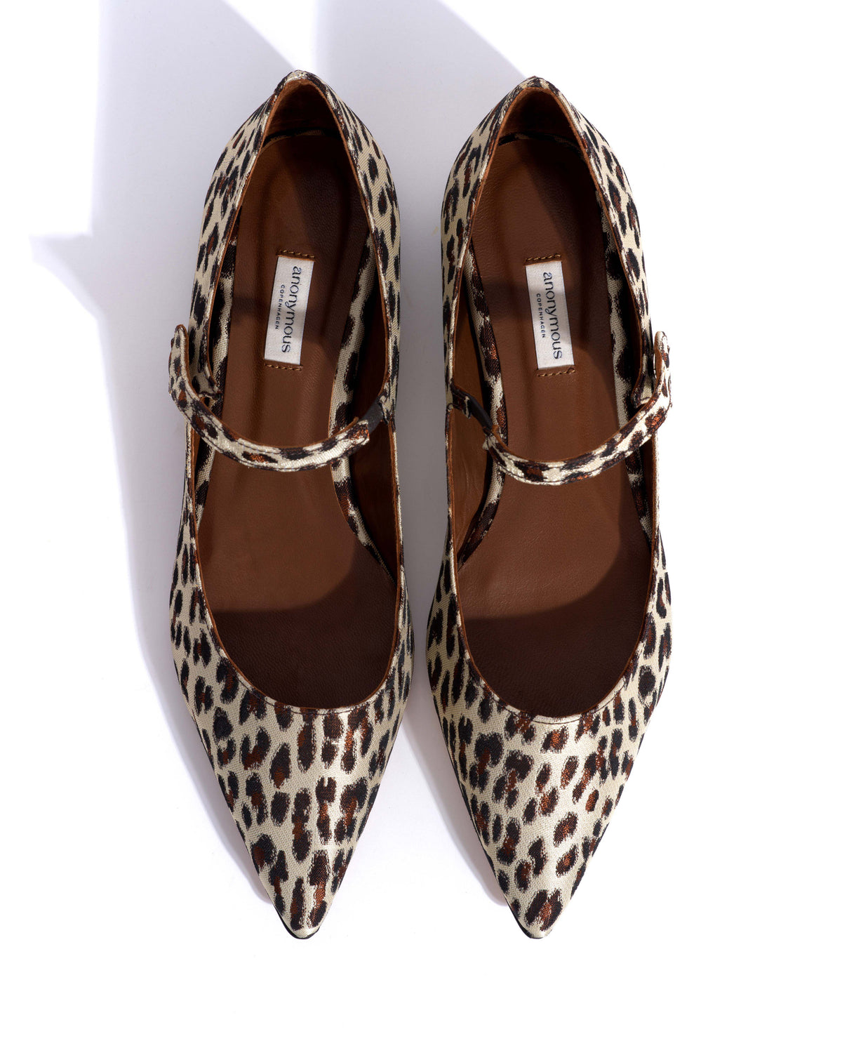 Fifi Vintage satin print Leopard