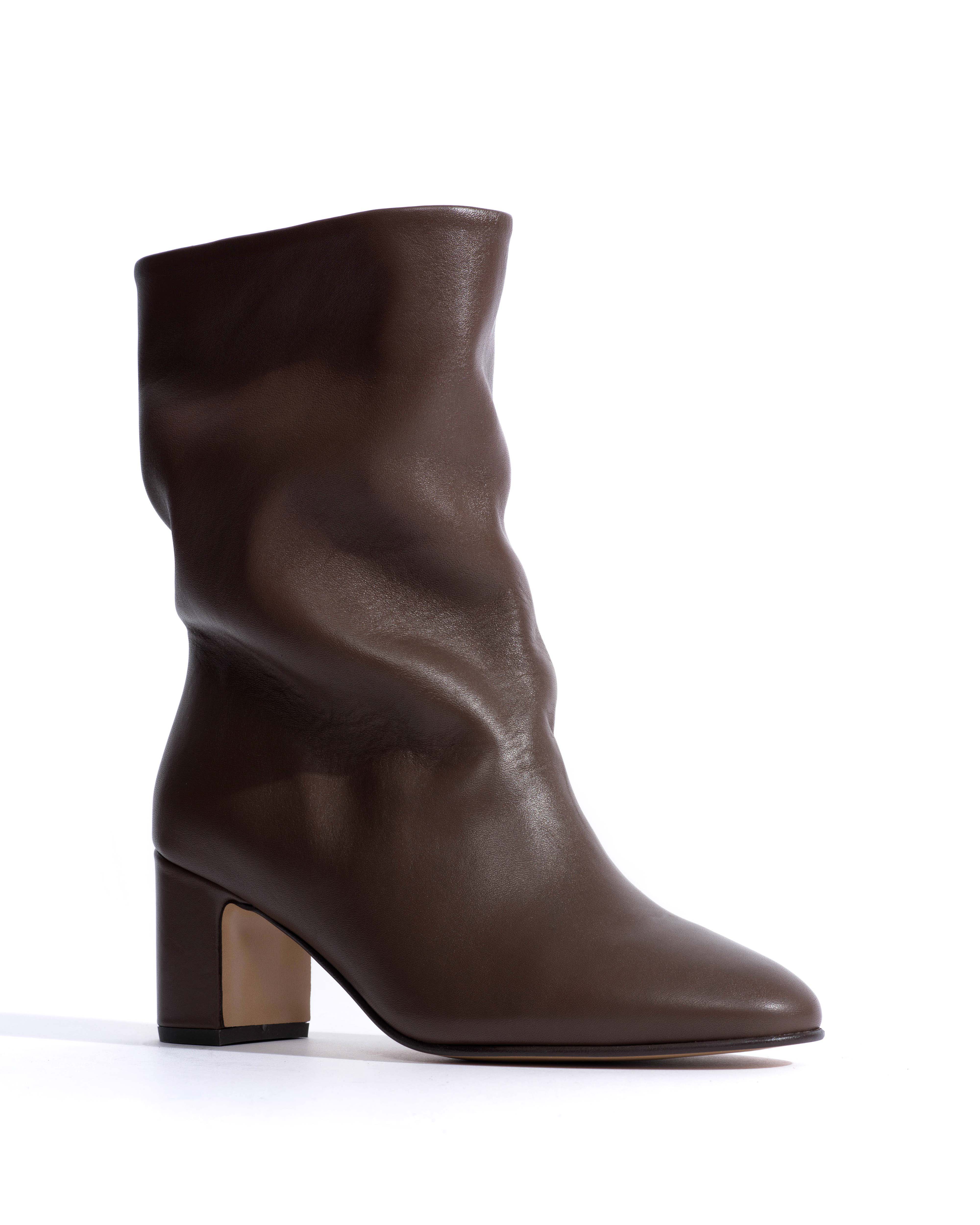 Lully 55 Soft calf Dark taupe