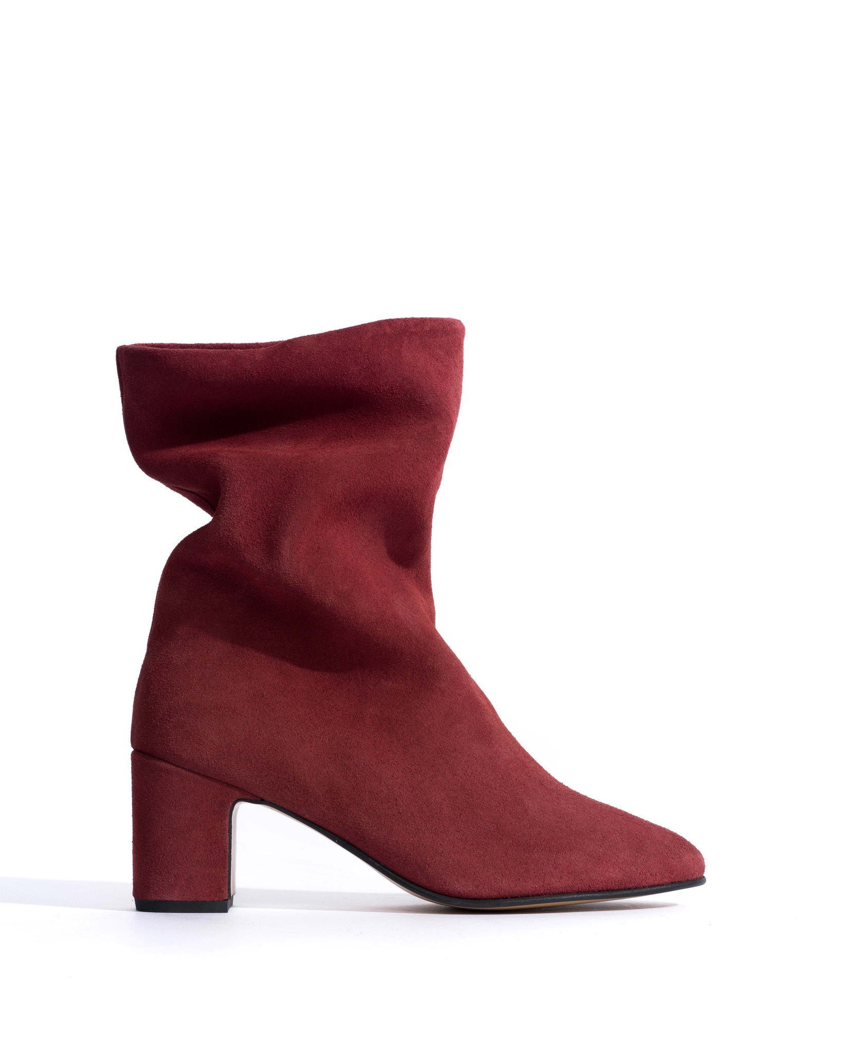 Lully 55 Calf suede Pomegranate