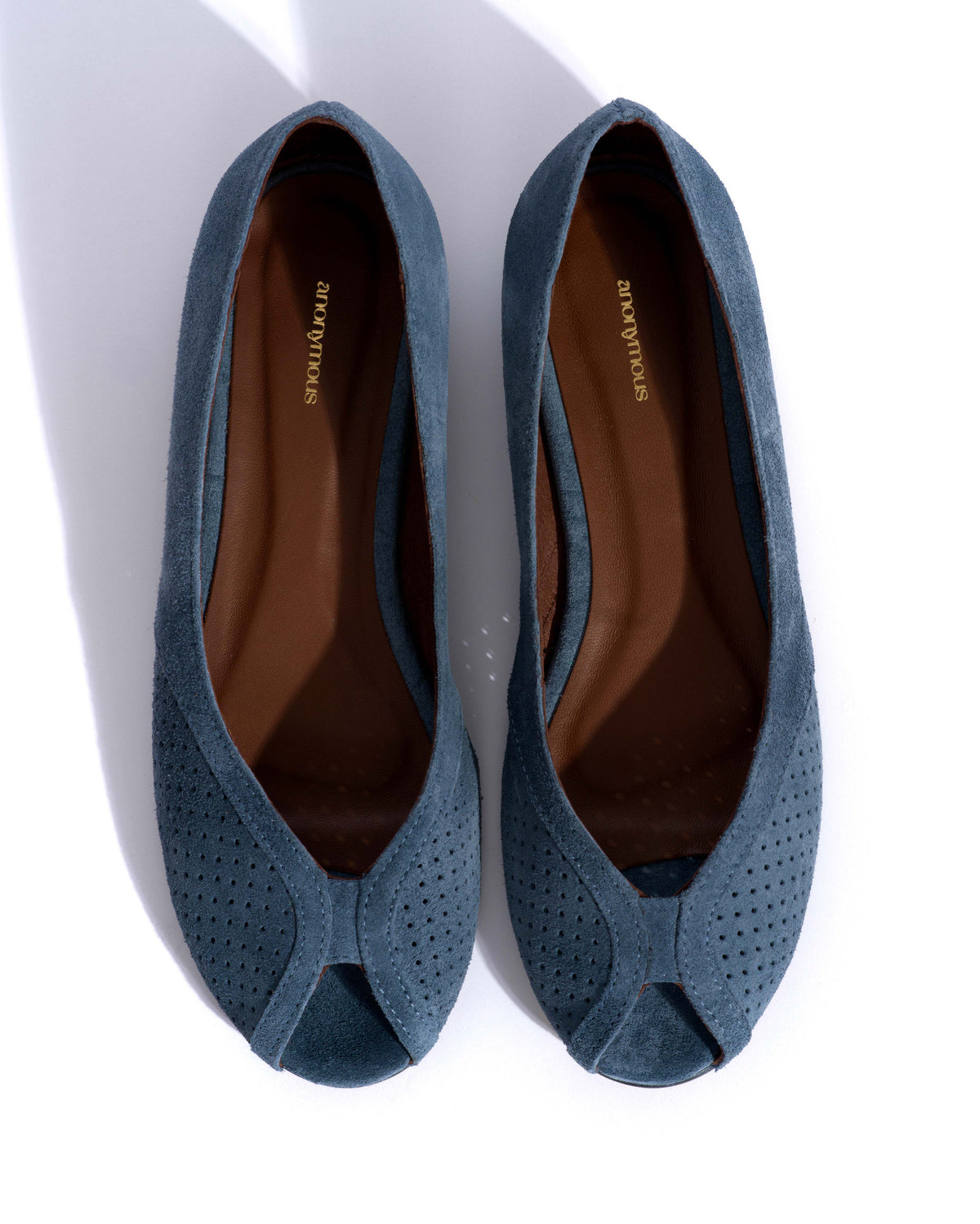 Tiffy Calf suede Denim blue