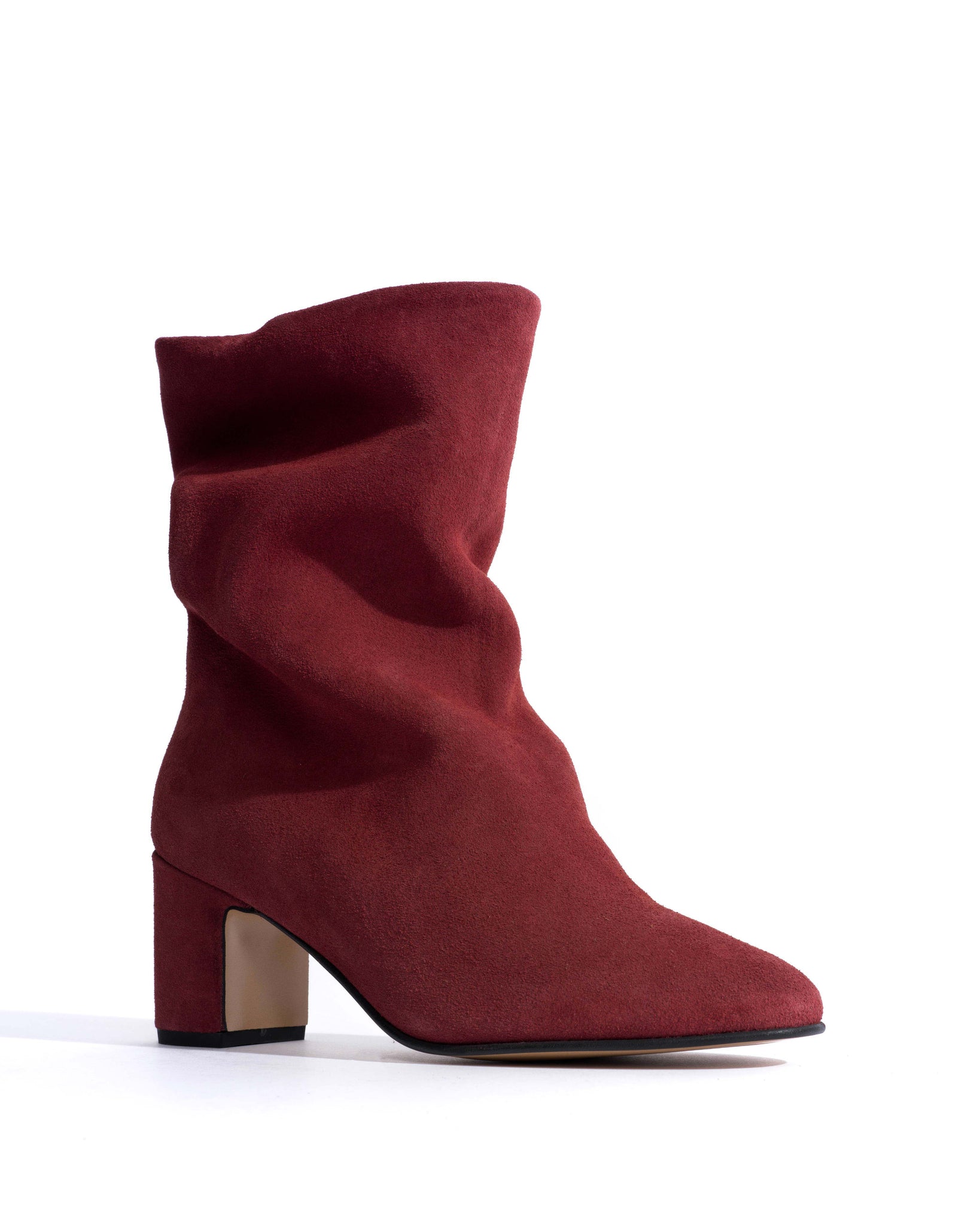 Lully 55 Calf suede Pomegranate