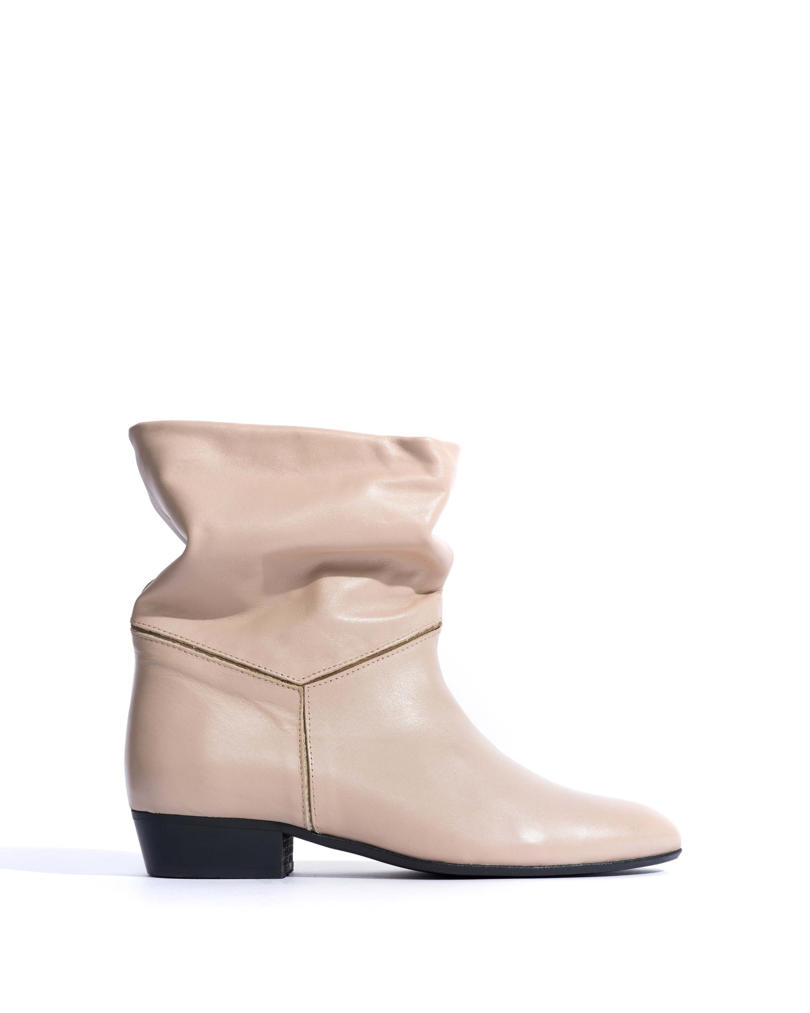 Jassi 20 Soft calf & suede leather Biskit beige & mushroom