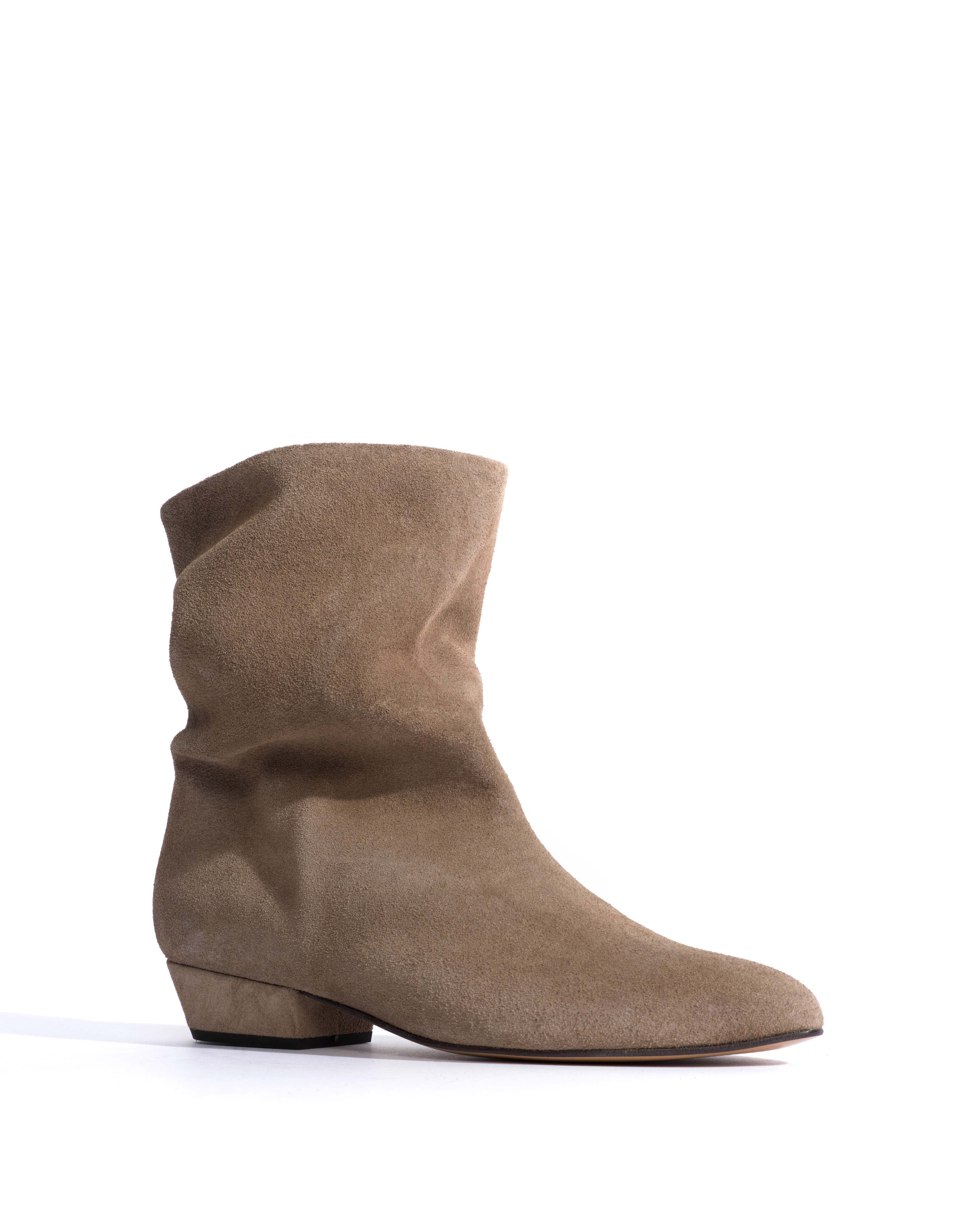 Vully 20 Calf suede Mushroom
