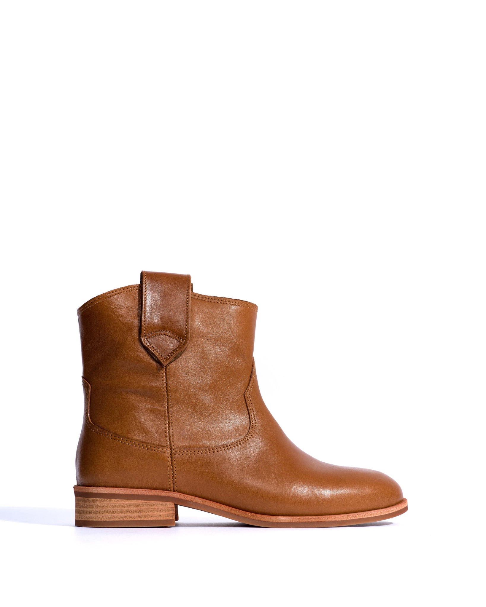 Monja Vegetal soft calf Cinnamon - Anonymous Copenhagen Ankle boots