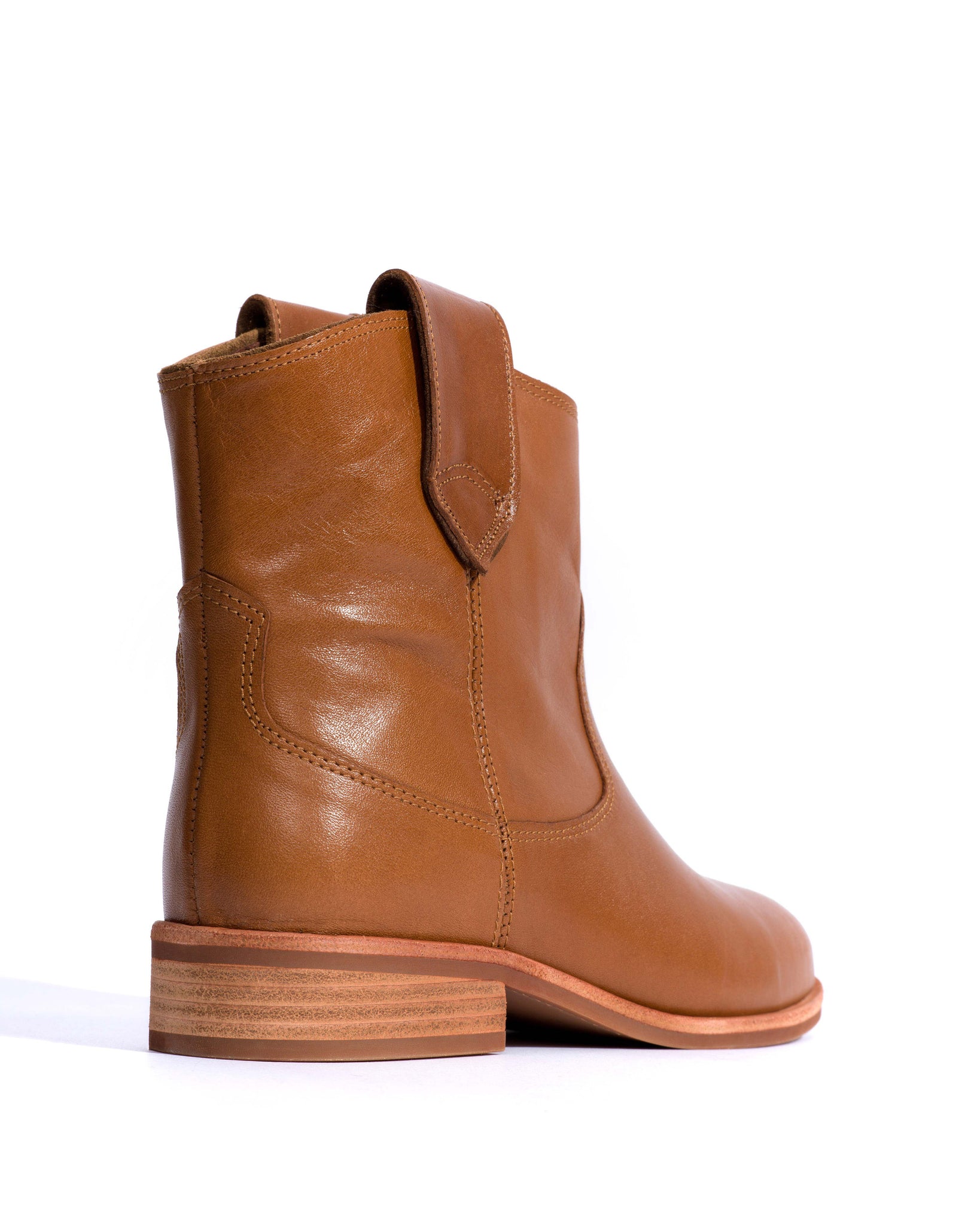 Monja Vegetal soft calf Cinnamon - Anonymous Copenhagen Ankle boots